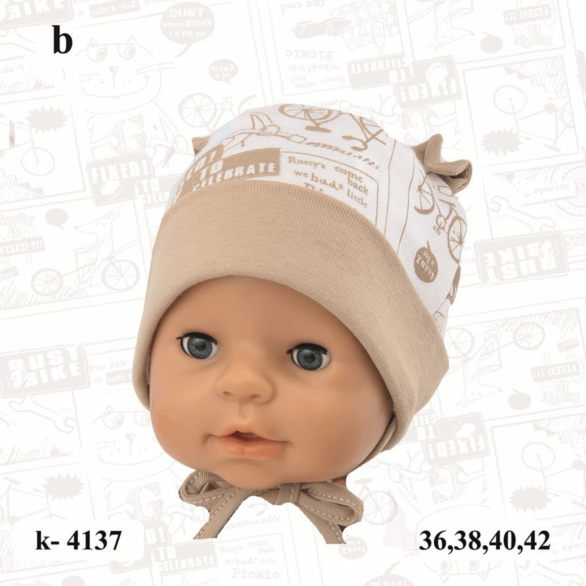

CZAPKA 4137 SALE (kolor wzór - chłopiec)