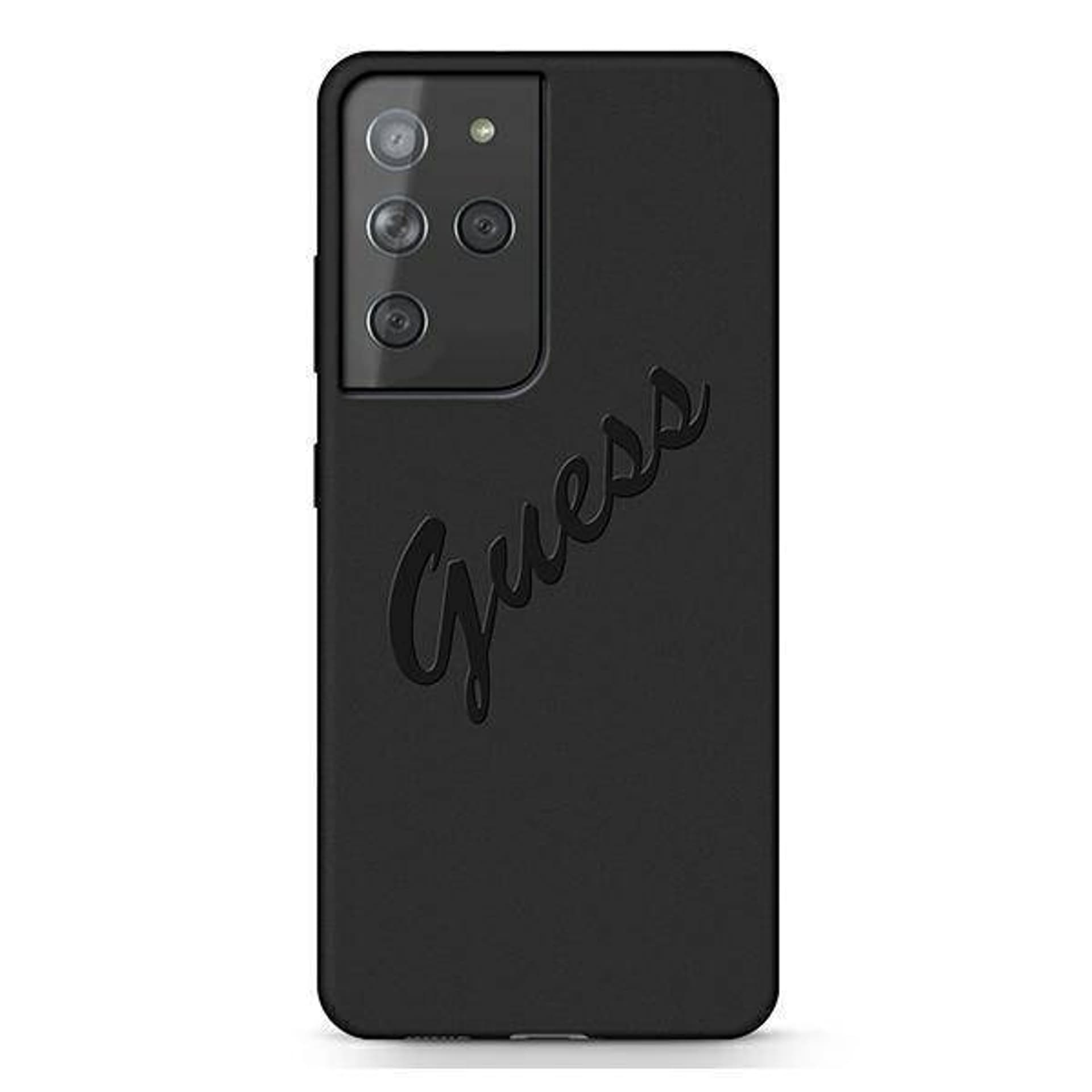

Guess GUHCS21LLSVSBK S21 Ultra G998 czarny/black hardcase Script Vintage
