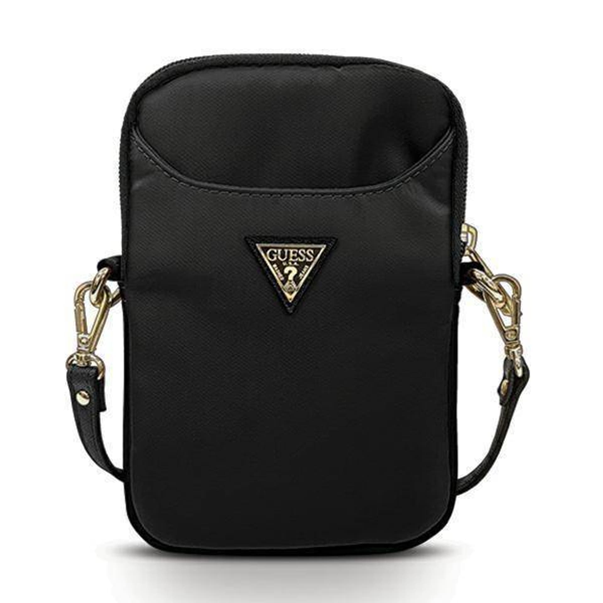 

Guess Torebka GUPBNTMLBK czarna/black Nylon Triangle Logo