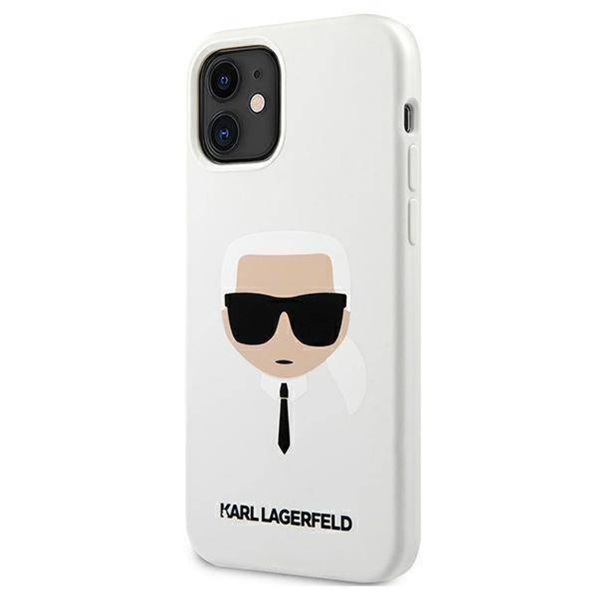 

Oryginalne Etui IPHONE 12 MINI Karl Lagerfeld Hardcase Silicone Karl`s Head (KLHCP12SSLKHWH) białe, Klhcp12sslkhwh) biał
