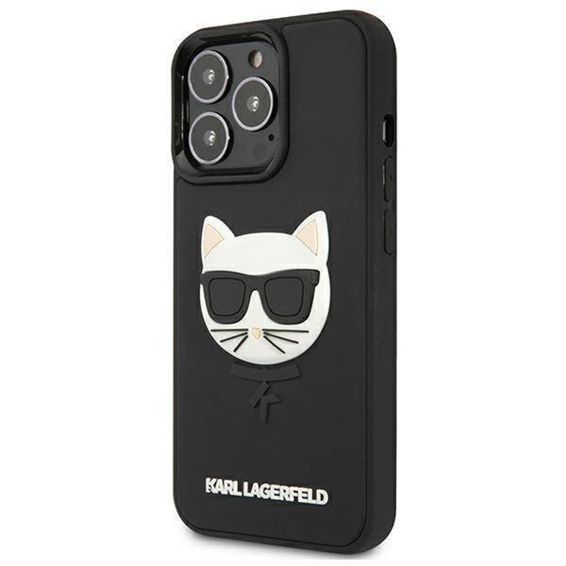 

Oryginalne Etui IPHONE 13 PRO MAX Karl Lagerfeld Hardcase 3D Rubber Choupette (KLHCP13XCH3DBK) czarne, Klhcp13xch3dbk) czarn