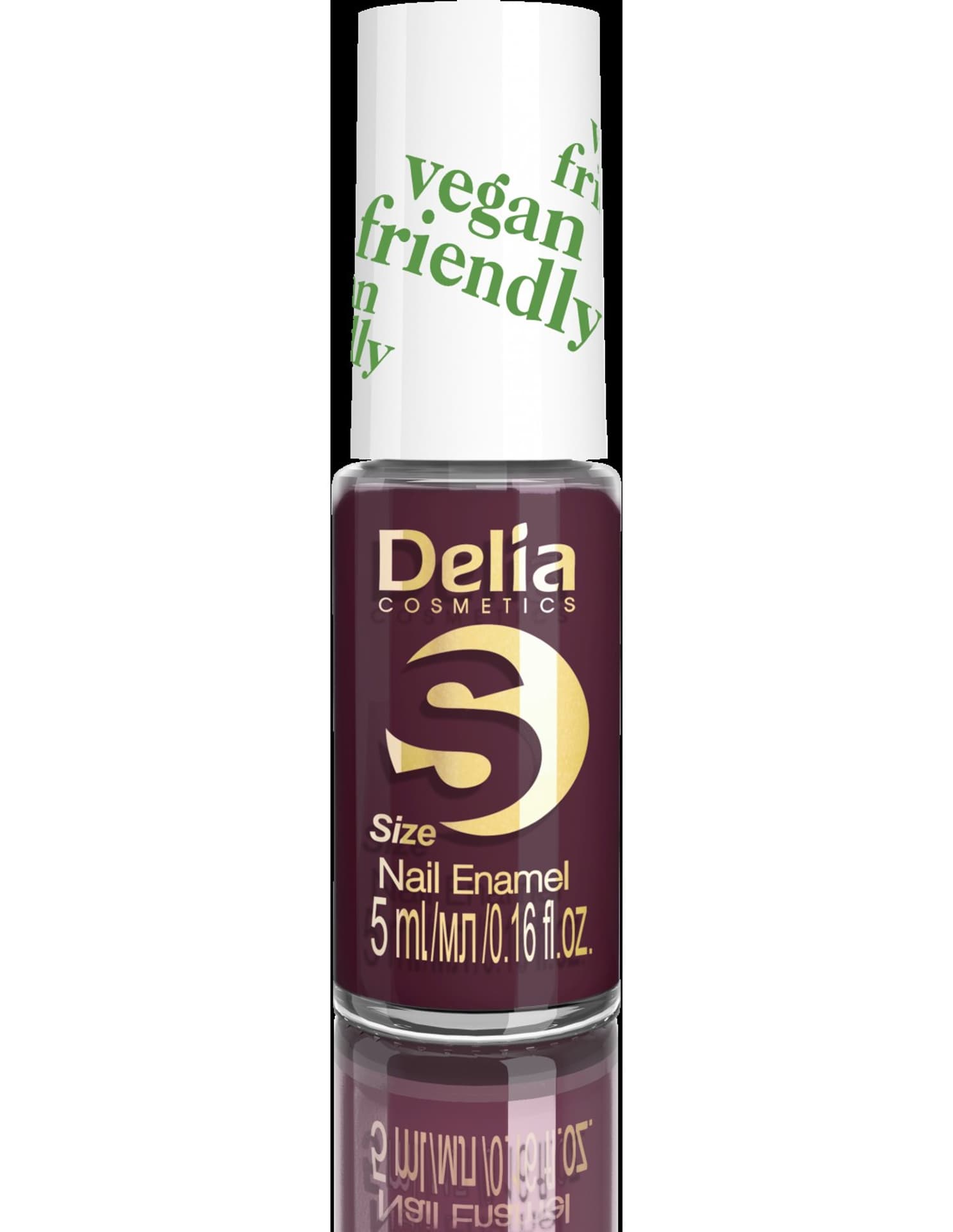 

Delia Cosmetics Vegan Friendly Emalia do paznokci Size S nr 221 Sweet Plum 5ml