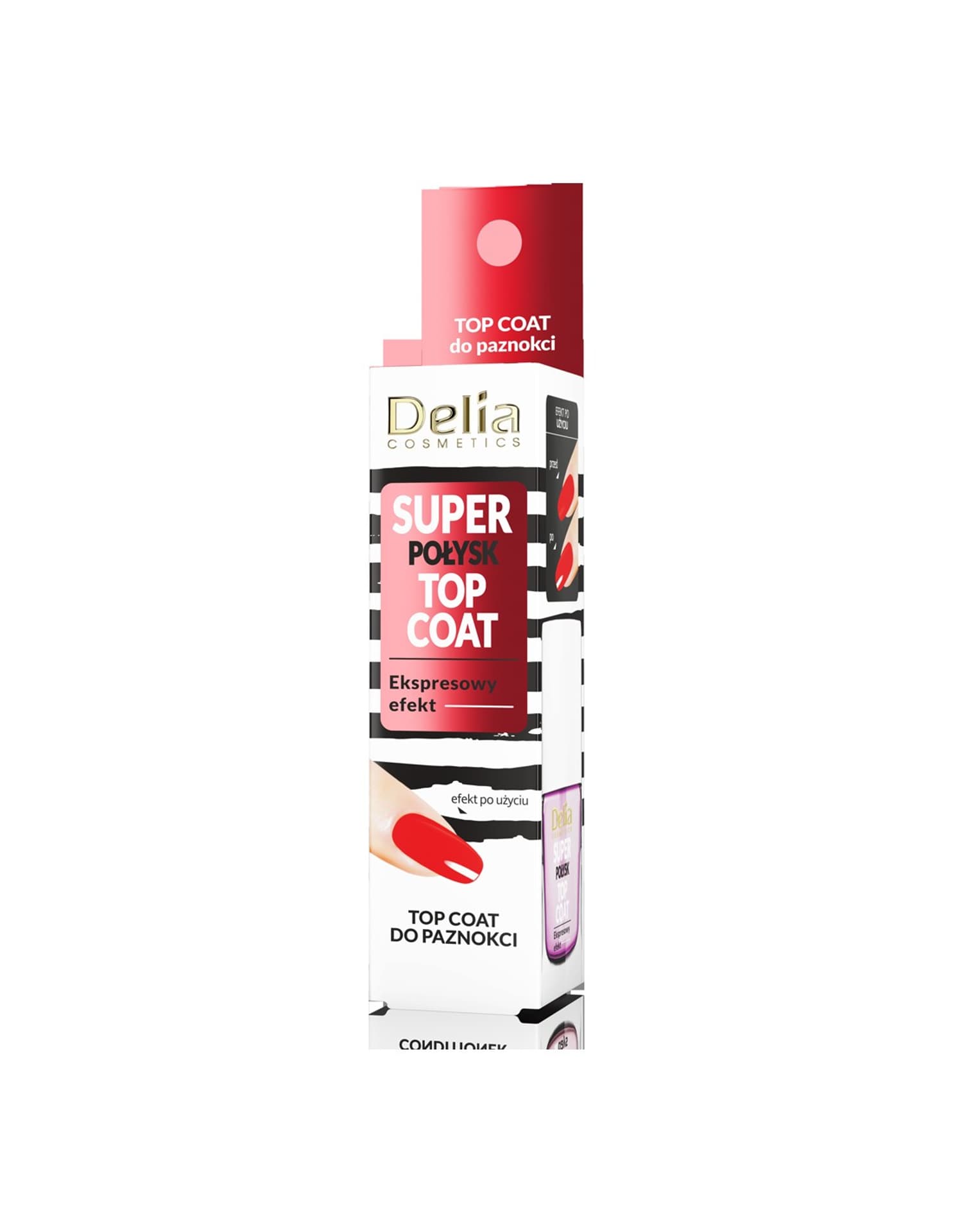 

Delia Cosmetics Top Coat do paznokci Super Połysk 11ml