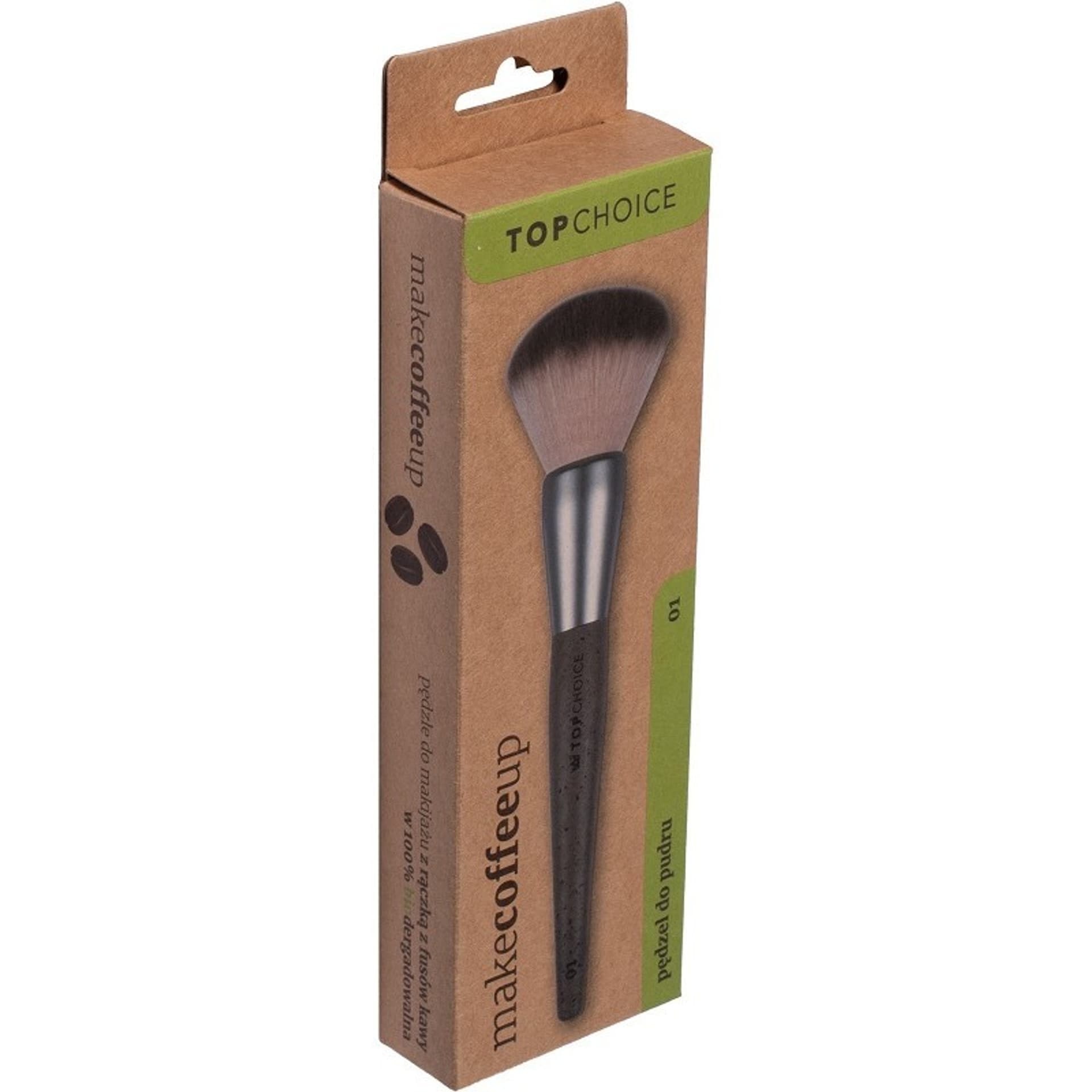 

Top Choice Pędzel do pudru 01 "MAKE COFFEE UP" (39348) 1szt, 39348) 1sz