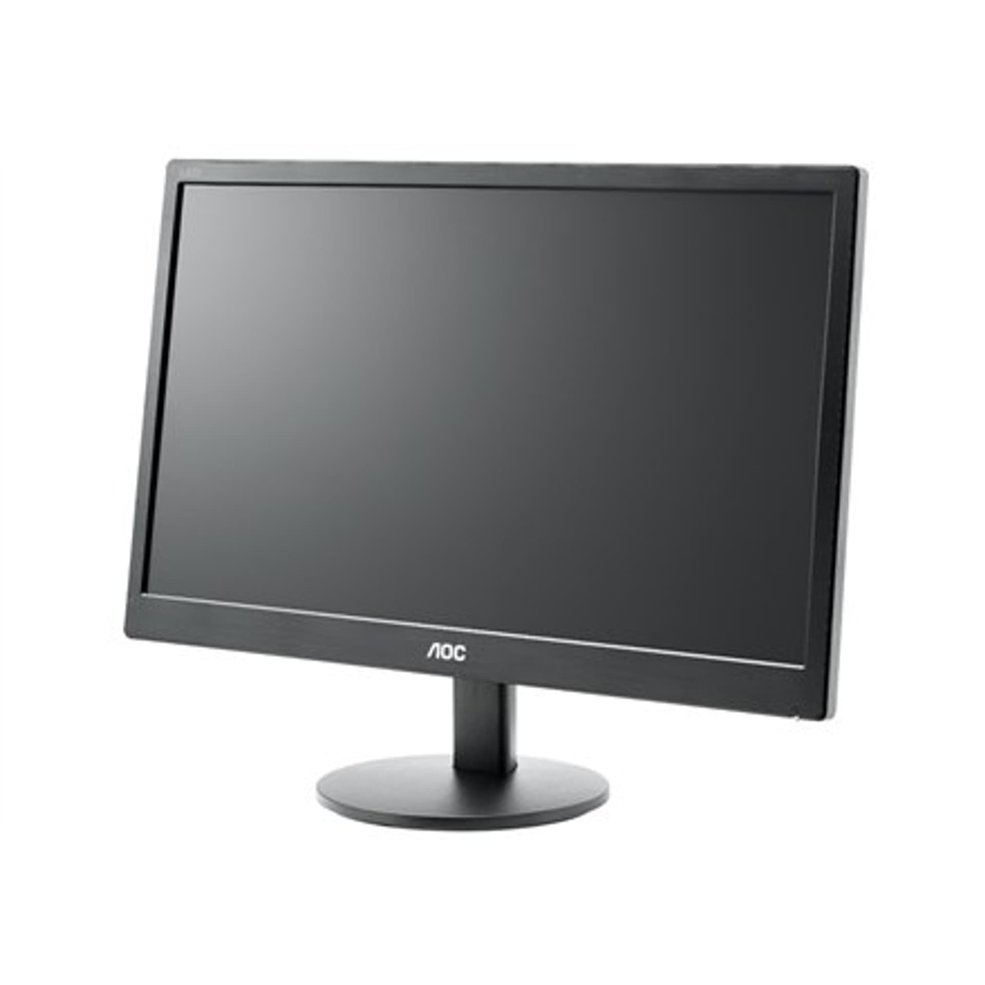 

AOC e2070Swn 19,5 ", TN, 1600 x 900 pikseli, 16:9, 5 ms, 200 cd/m², czarny, VGA