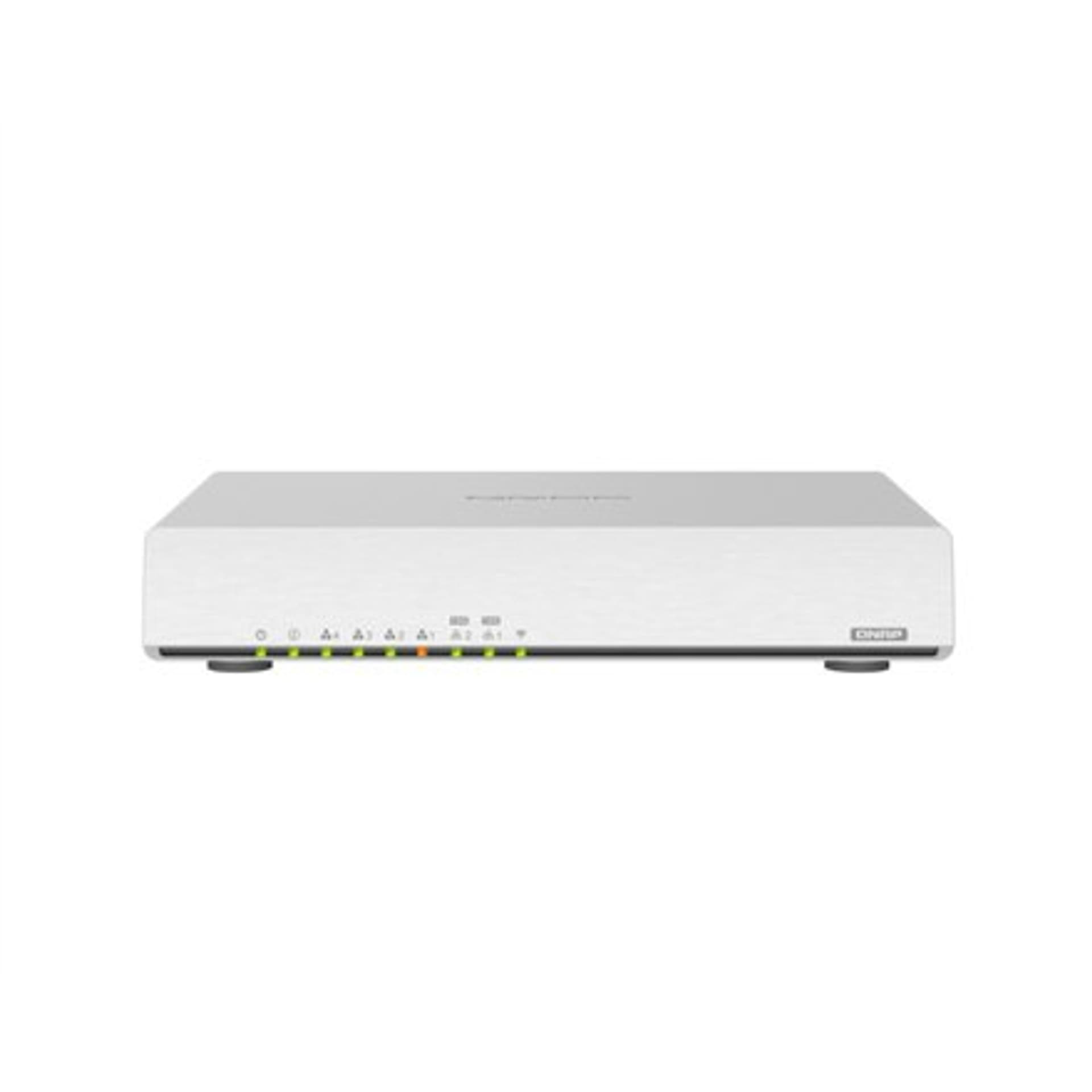 

QNAP DwuzakresowyRouter QHora-301W 802.11ax, Porty Ethernet LAN (RJ-45) 6, Obsługa Mesh Tak, MU-MiMO Tak, Brak mobilnej łącznośc, Rj-45) 6/obsługa mesh tak/mu-mimo tak/brak mobilnej łącznoś