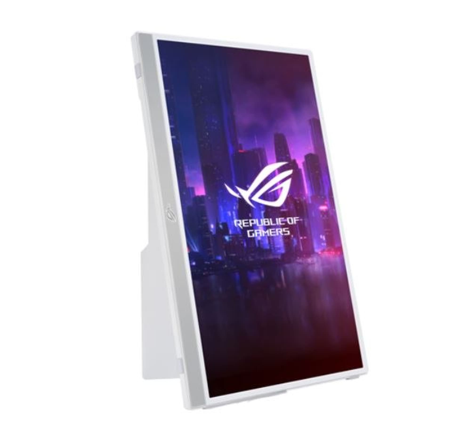 

Asus Portable Gaming Monitor ROG Strix XG16AHPE-W 15.6 ", IPS, FHD, 1920 x 1080 pixels, 16:9, 3 ms, 300 cd/m², White, DisplayPor