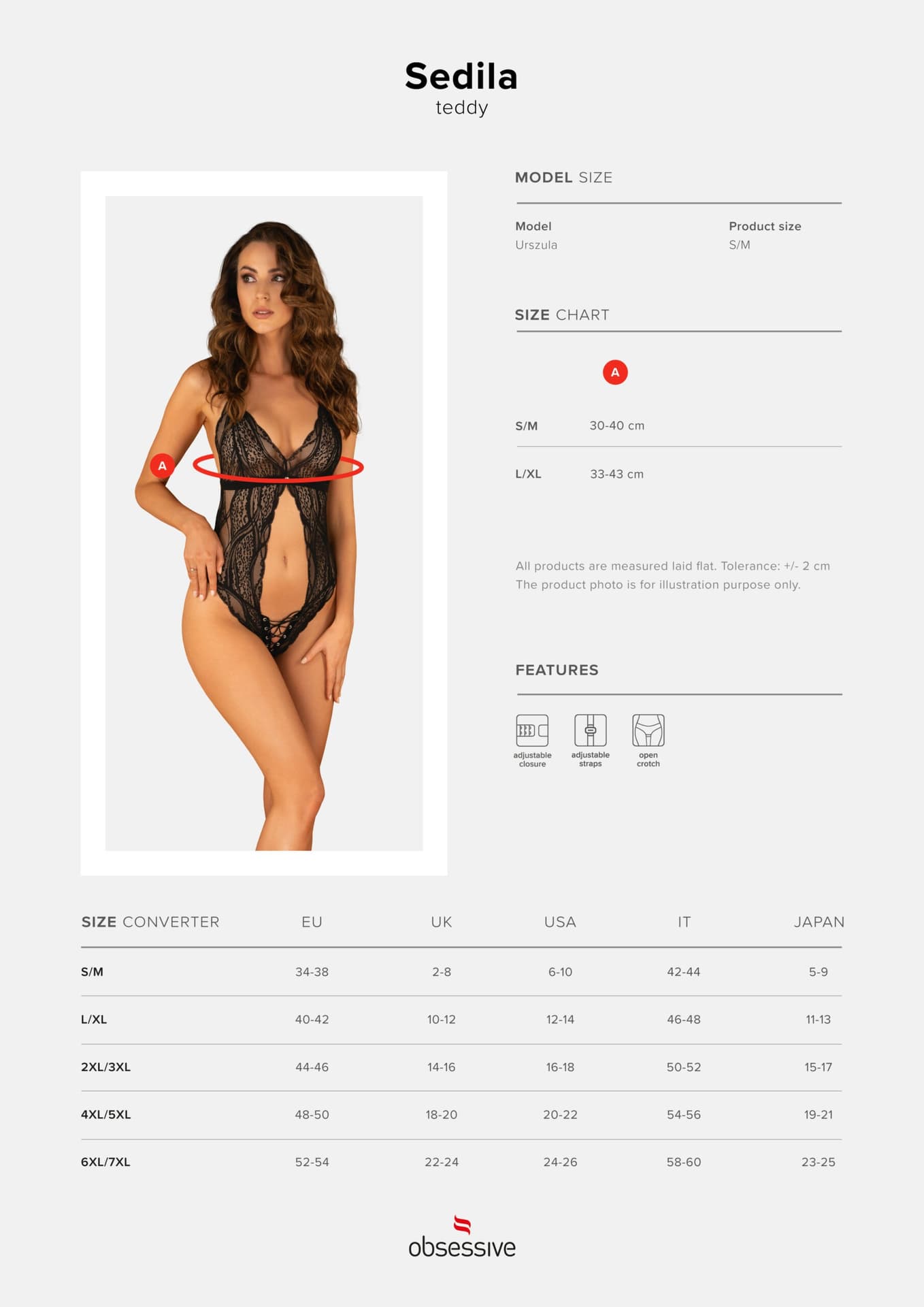 

BODY SEDILA (kolor czarny, rozmiar S/M)