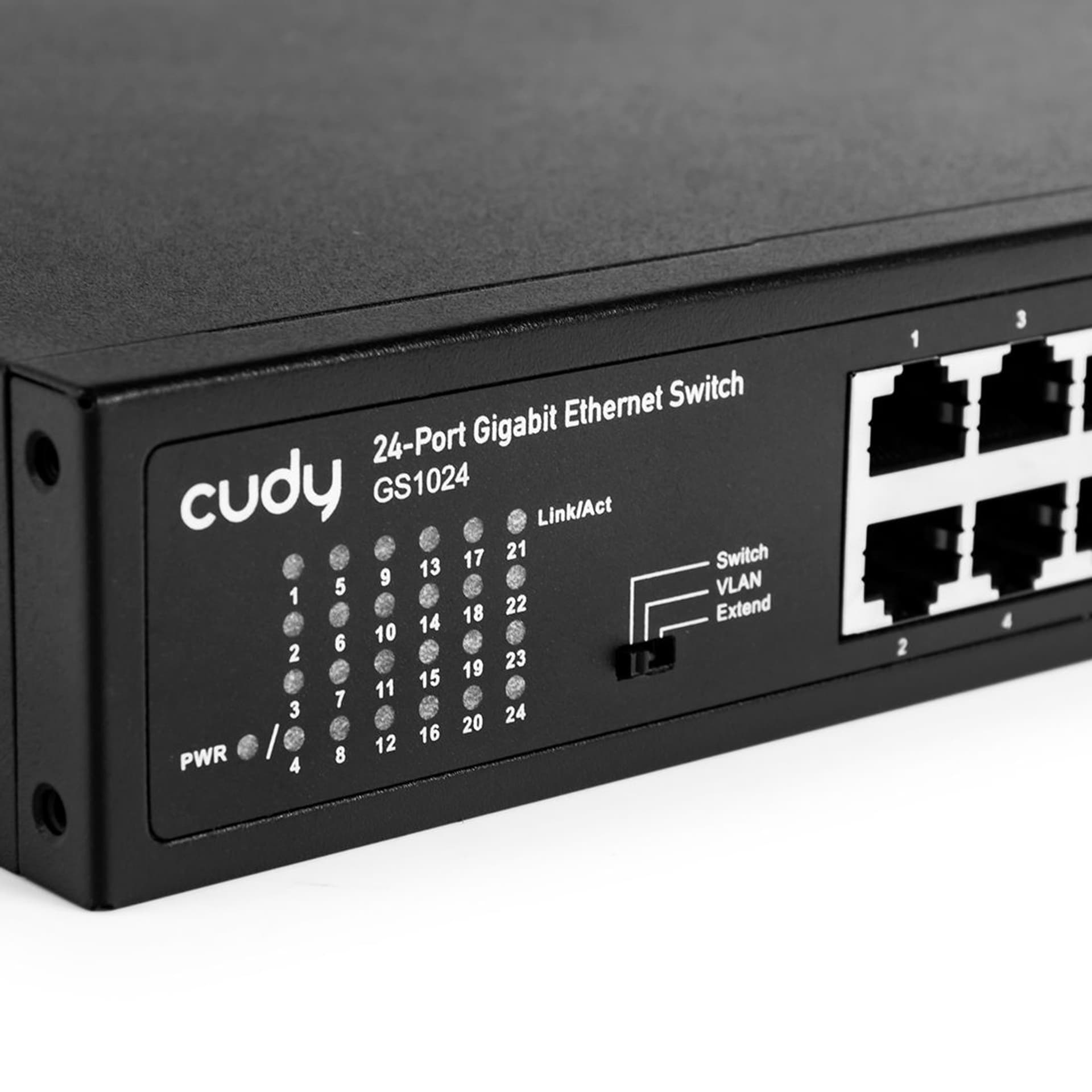 

SWITCH LAN 24-port GS1024 1Gbps 10/100/1000 metal