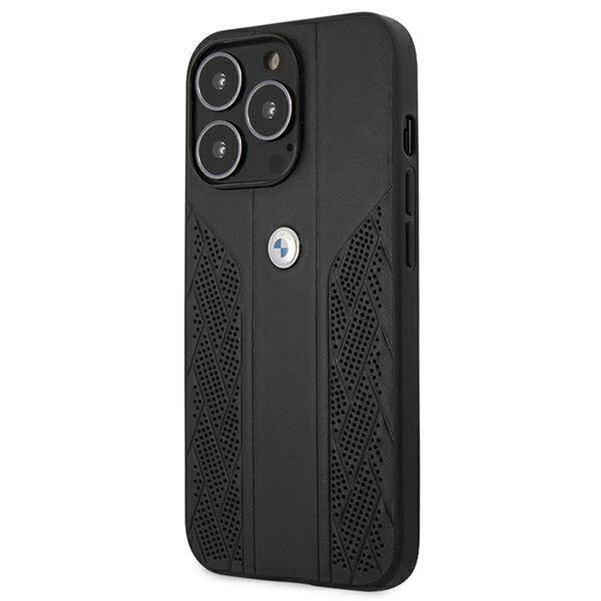 

Oryginalne Etui IPHONE 13 PRO BMW Hardcase Leather Curve Perforate (BMHCP13LRSPPK) czarne, Bmhcp13lrsppk) czarn