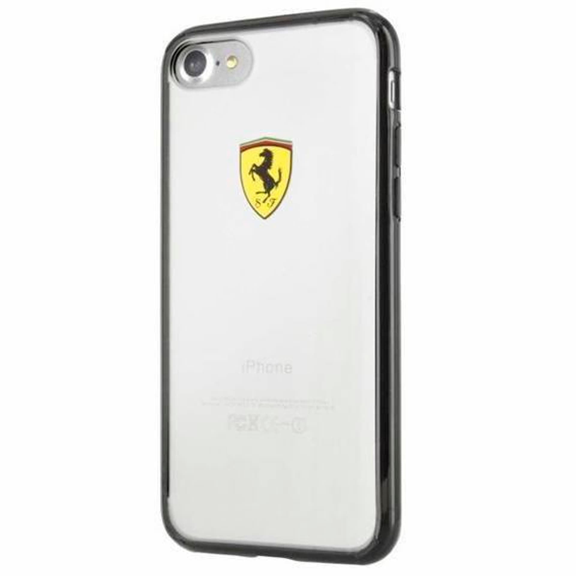 

Ferrari Hardcase FEHCP7BK iPhone 7/8/SE 2020 / SE 2022 black/transparent Racing Shield