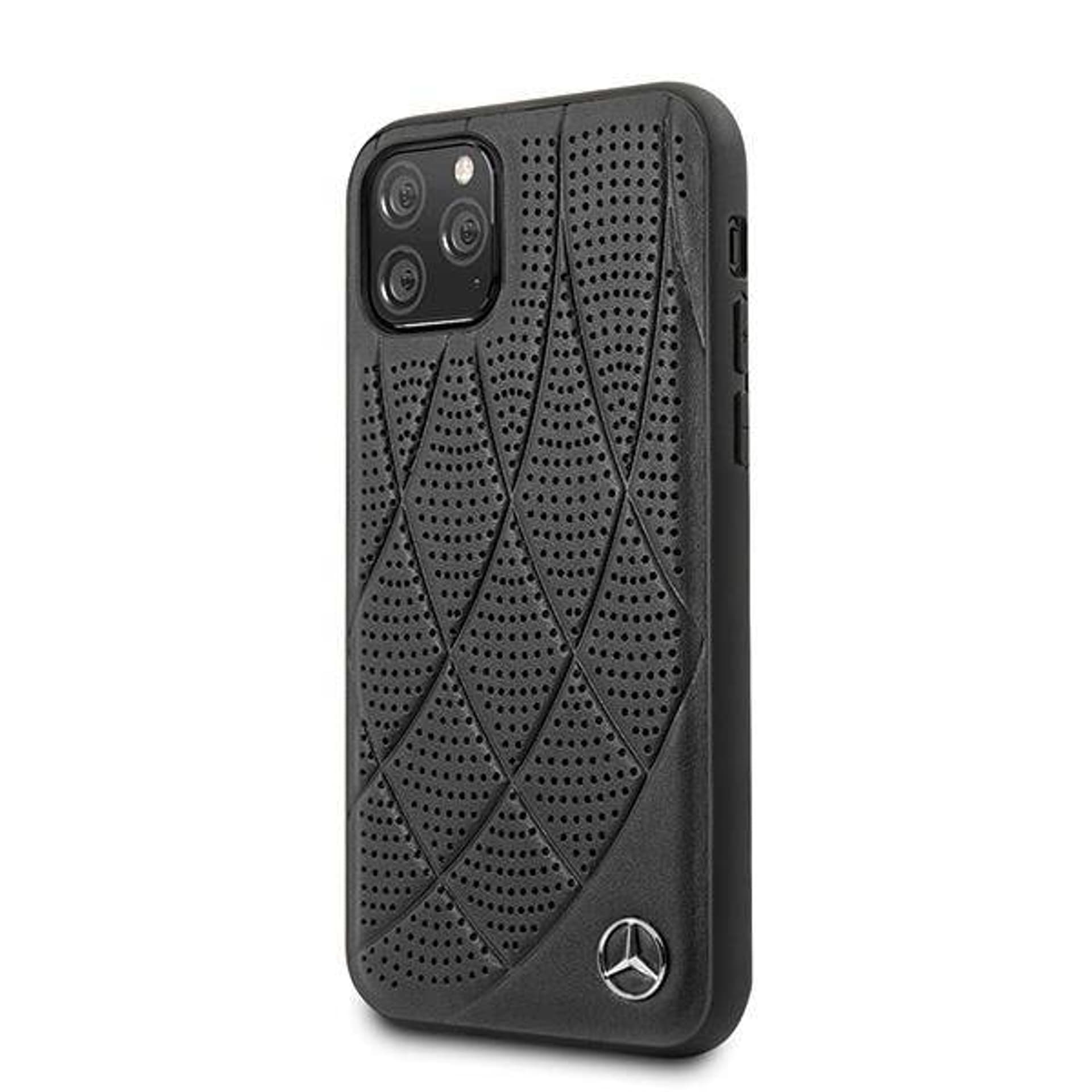

Etui IPHONE 11 PRO Mercedes Hard Case Bow Line (MEHCN58DIQBK) czarne, Mehcn58diqbk) czarn