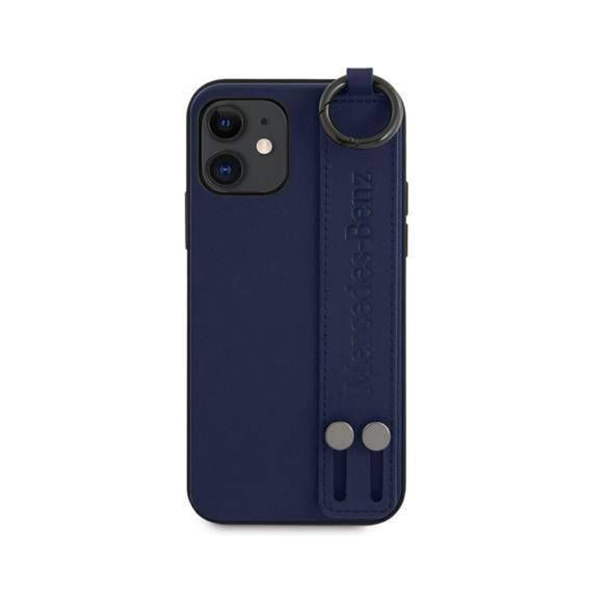 

Mercedes MEHCP12SLSSNA iPhone 12 mini 5,4" niebieski/navy hardcase Strap Line