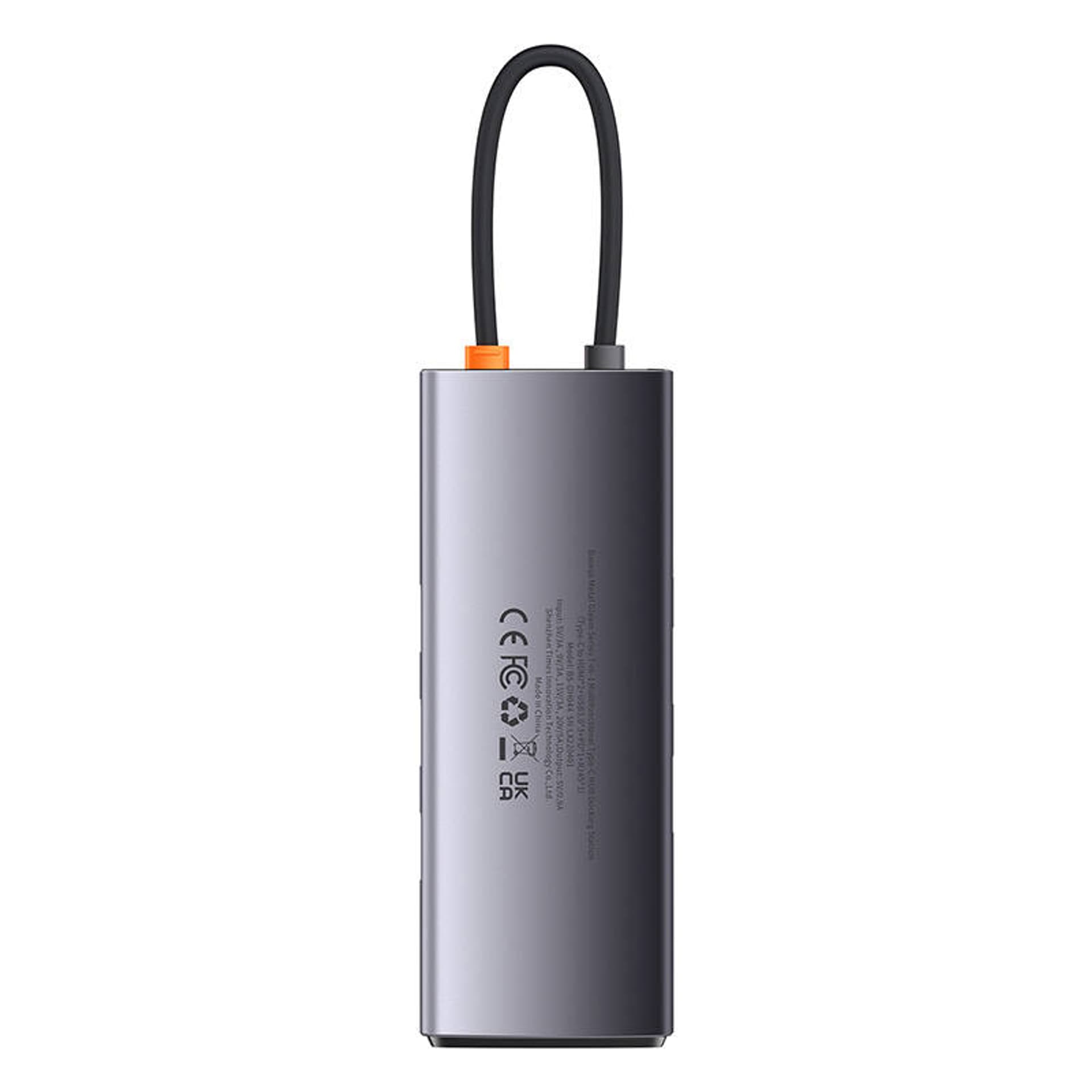 

Hub 7w1 Baseus Metal Gleam Series, USB-C do 3x UB 3.0 + 2x HDMI +S USB-C PD + Ethernet RJ45