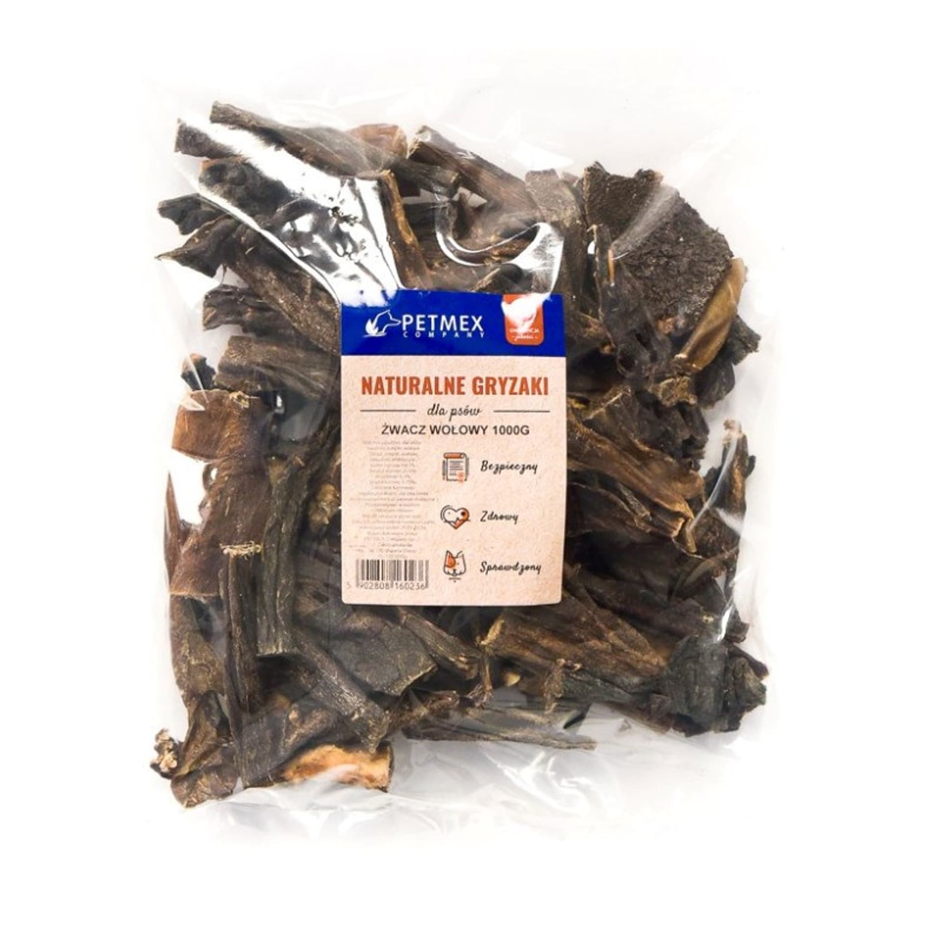 

Gryzak dla psów PETMEX Żwacz wołowy 1kg