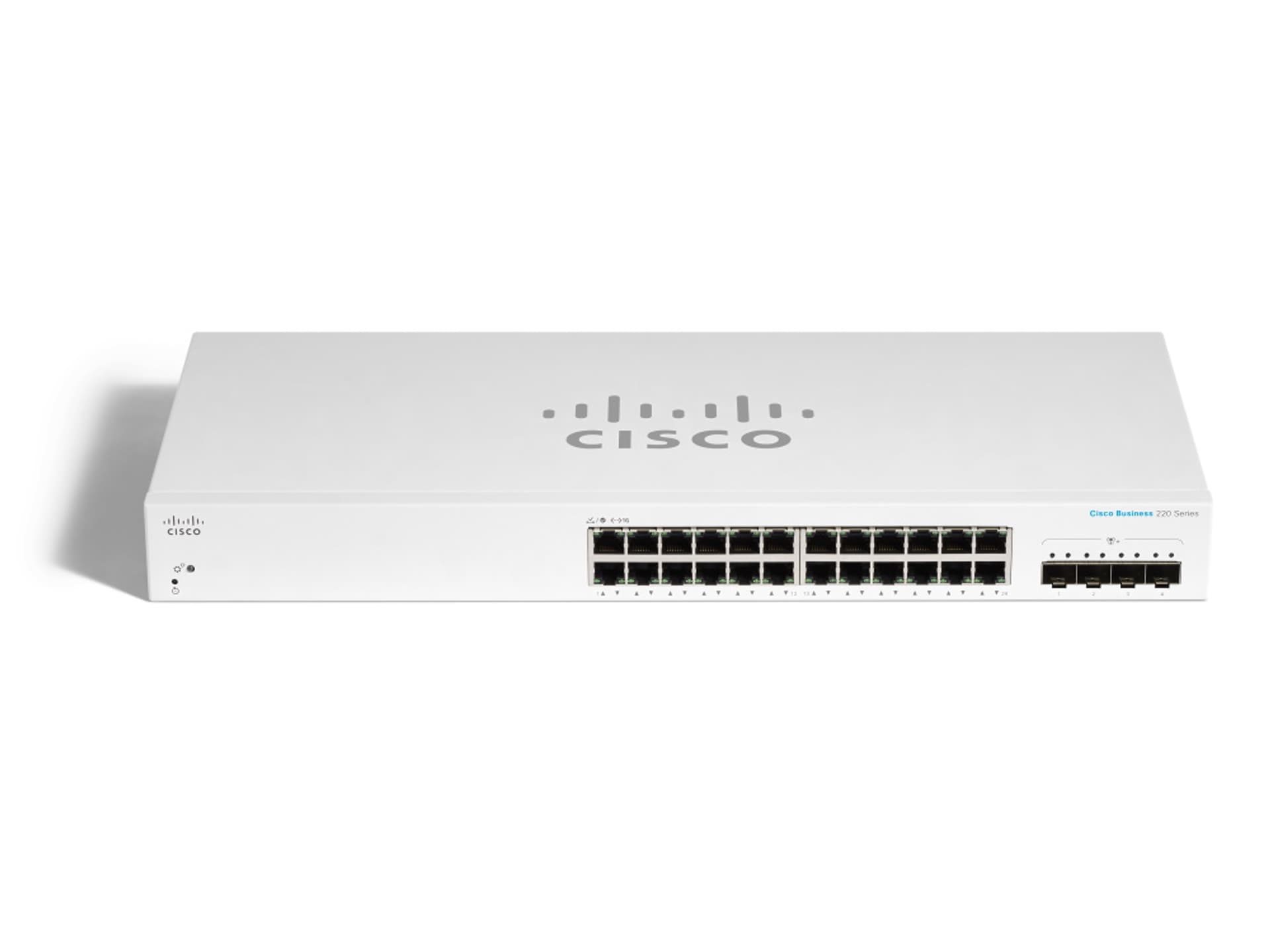 

CISCO CBS220-24T-4X 24-PORT 10/100/1000 SWITCH, 4X SFP+