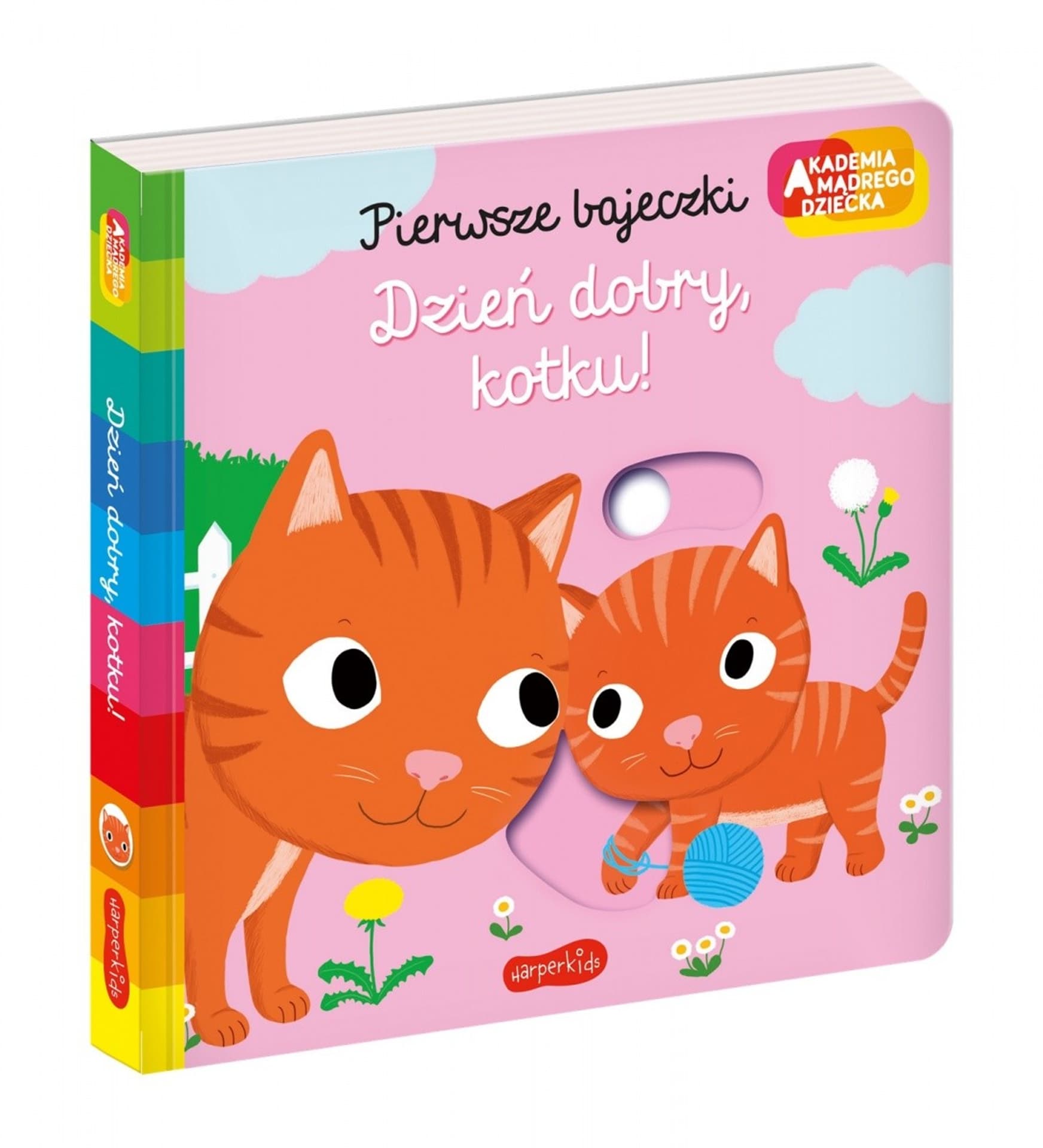 

Książeczka Pierwsze bajeczki Akademia Mądrego Dziecka Dzień dobry, kotku!