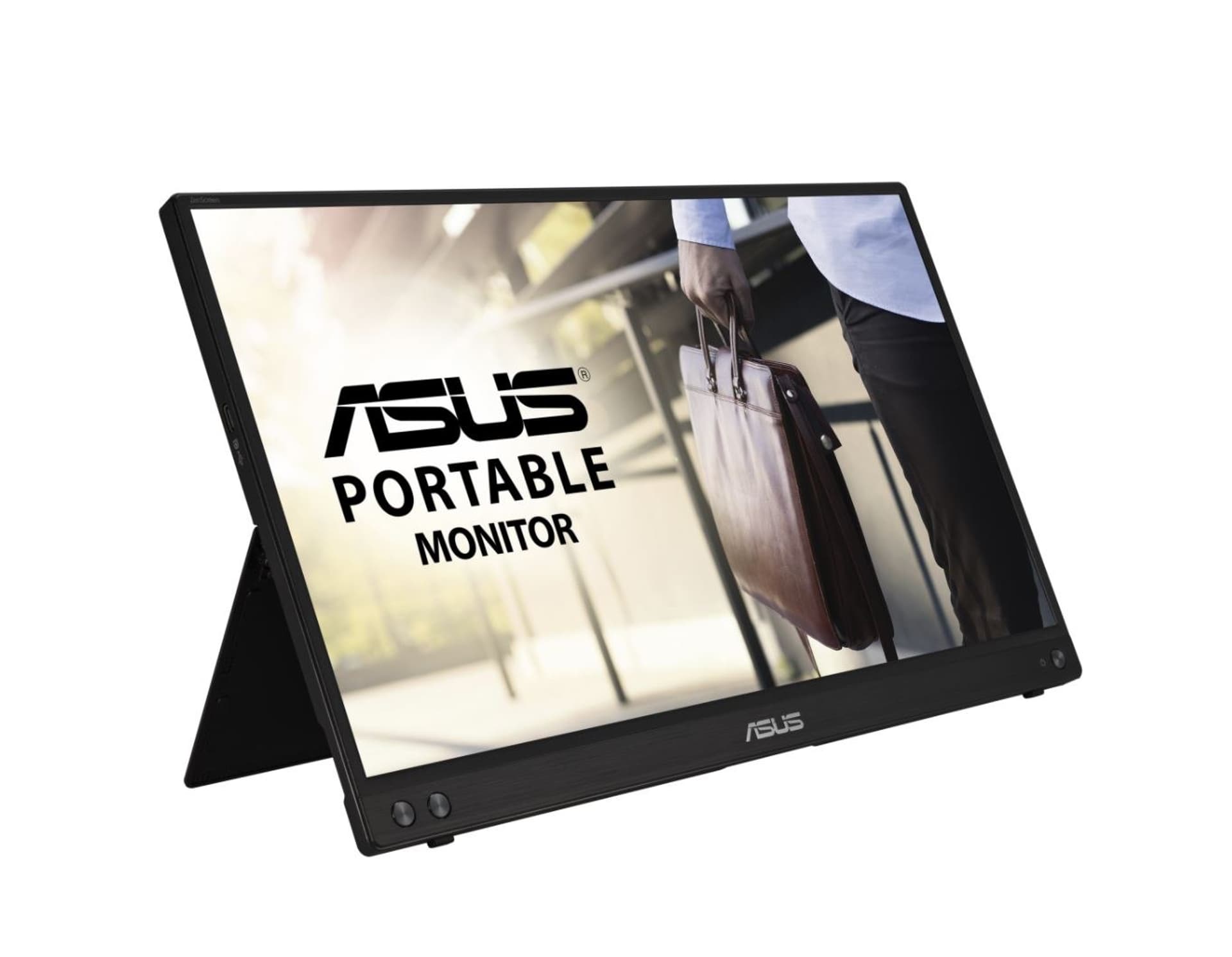 

Asus Portable USB Monitor ZenScreen MB16ACV 15.6 ", IPS, FHD, 1920 x 1080 pixels, 16:9, 5 ms, 250 cd/m, Black