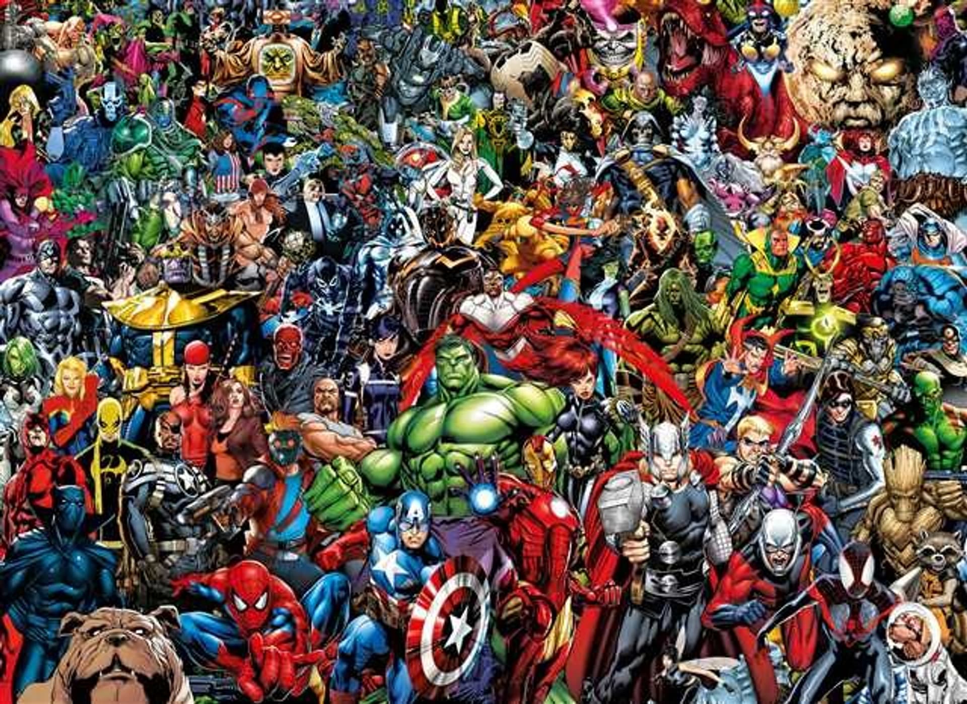 

1000 elementów Impossible! Marvel