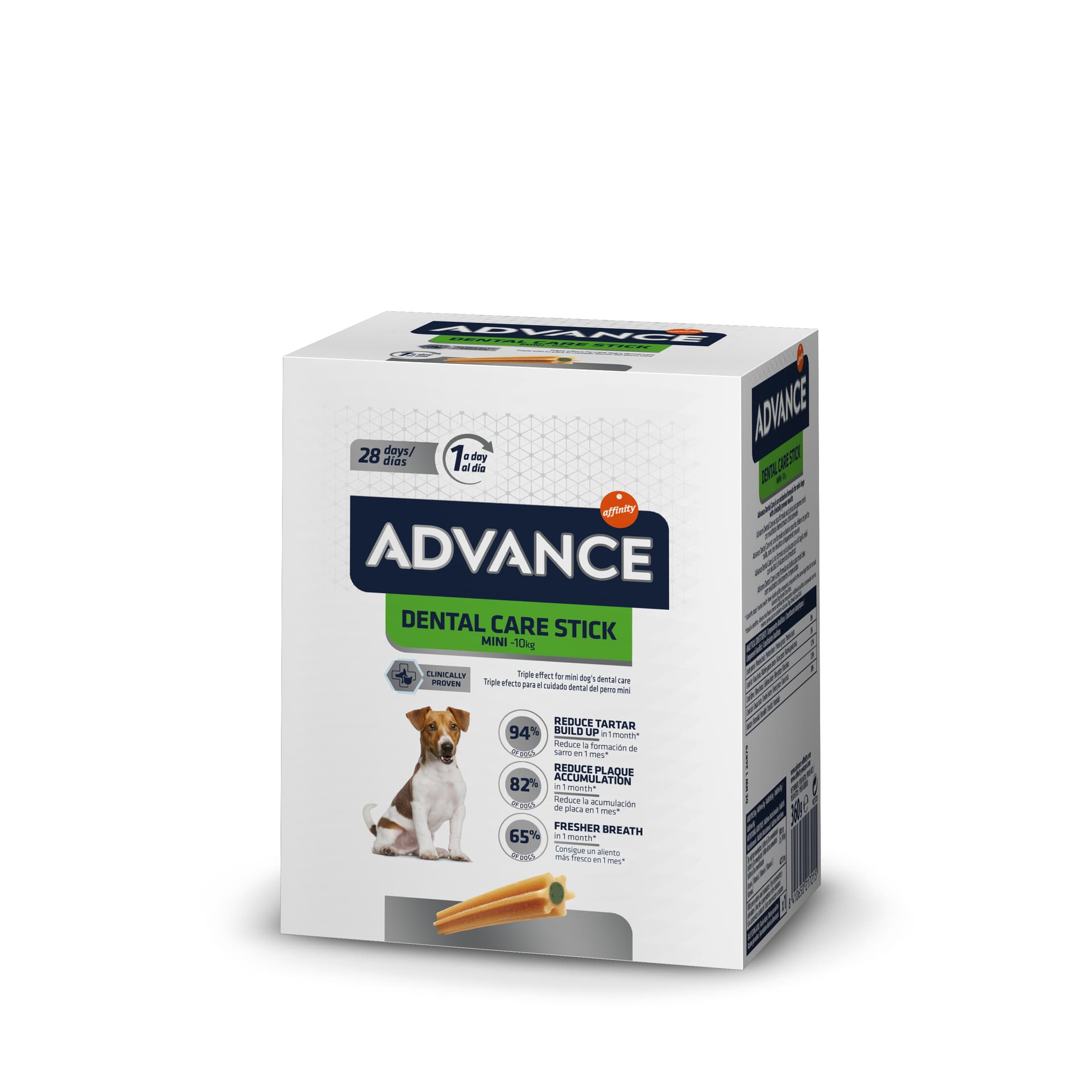 

ADVANCE SNACK Dental Care Stick Mini MULTIPAK - przysmak dentystyczny dla psów ras małych multipak 4x90g [921721]