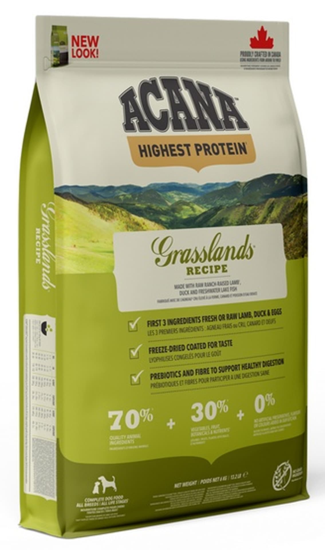 

Acana Highest Protein Grasslands Dog 6kg