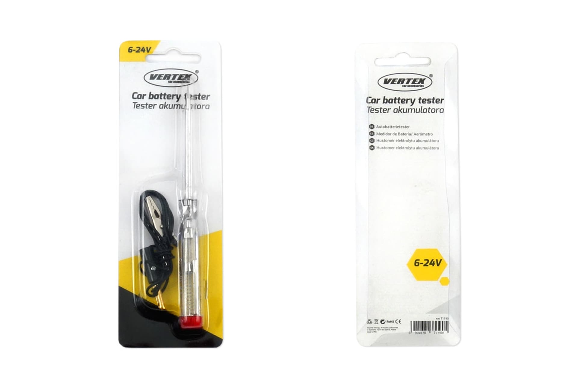 

Tester napięcia 6-24v