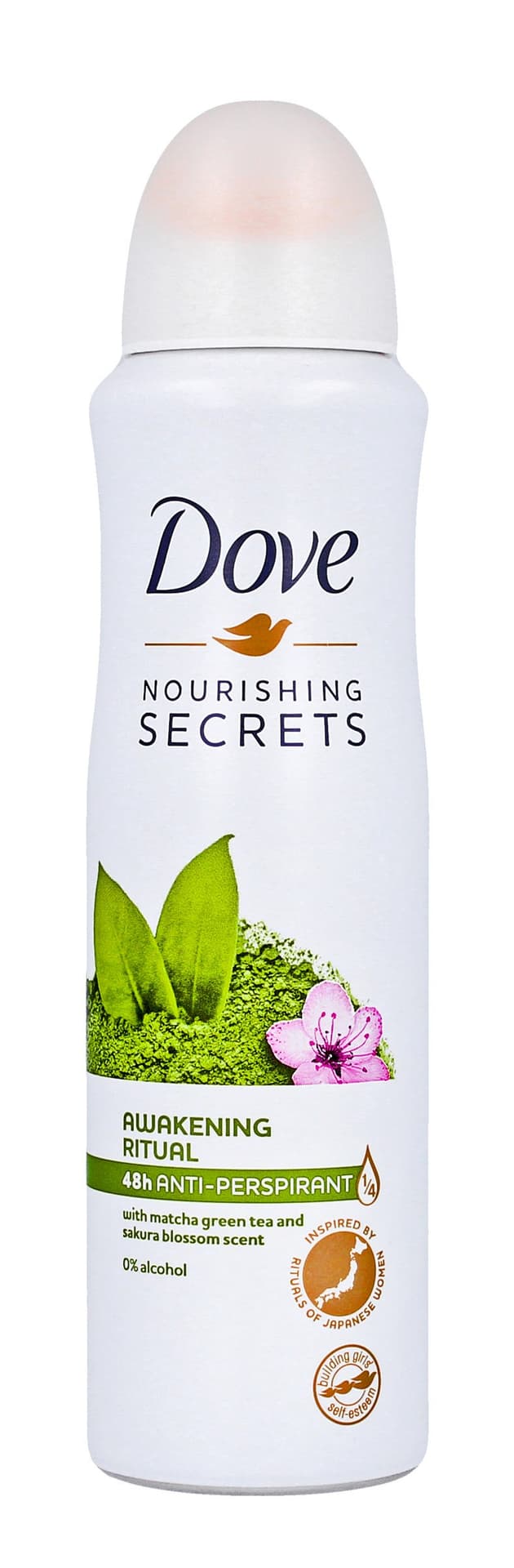 

Dove Nourishing Secrets Dezodorant spray 48H Awakening Ritual Green Tea Matcha & Sakura Blossom 150ml