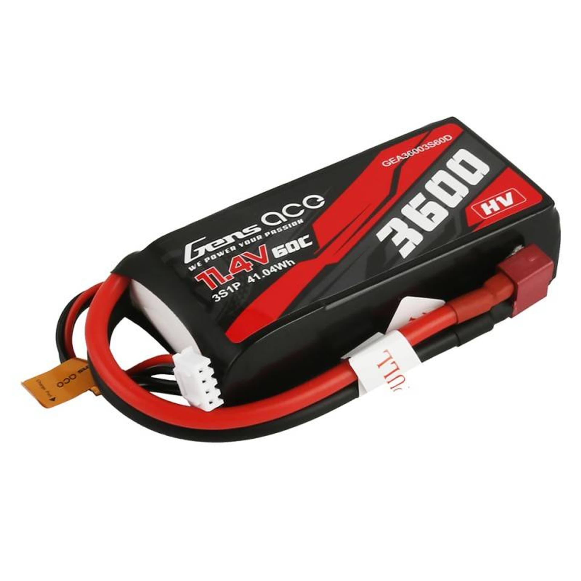 

Akumulator Gens Ace 3600mAh 11.4V 60C 3S1P