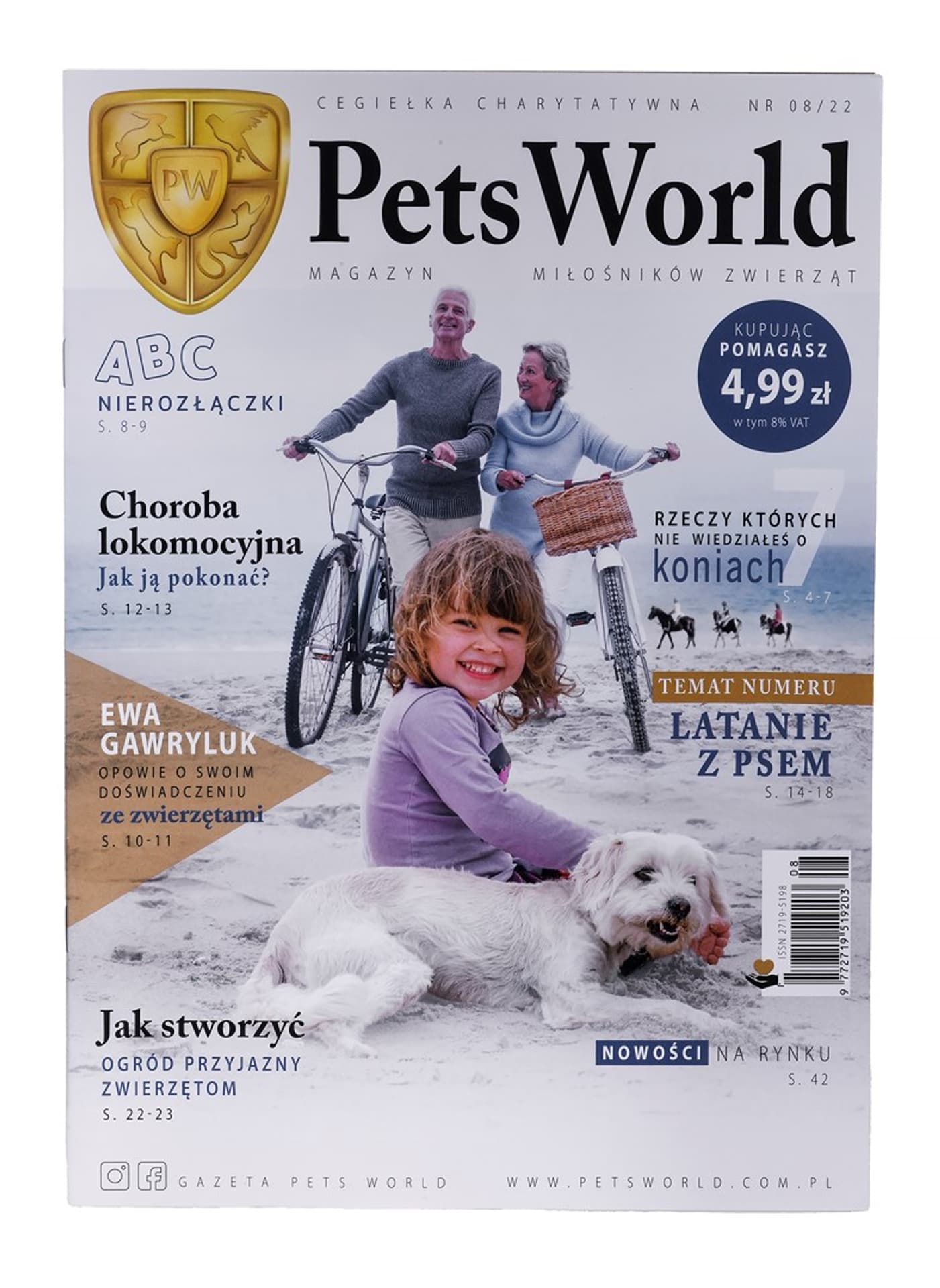 

Gazeta Pets World Magazyn o Zwierzętach nr 8