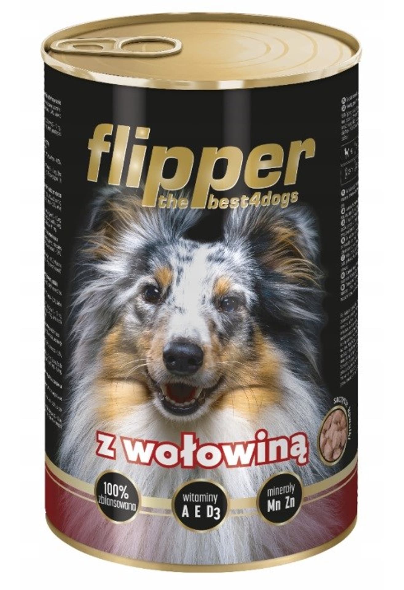 

Dolina Noteci Flipper z wołowiną 1240g