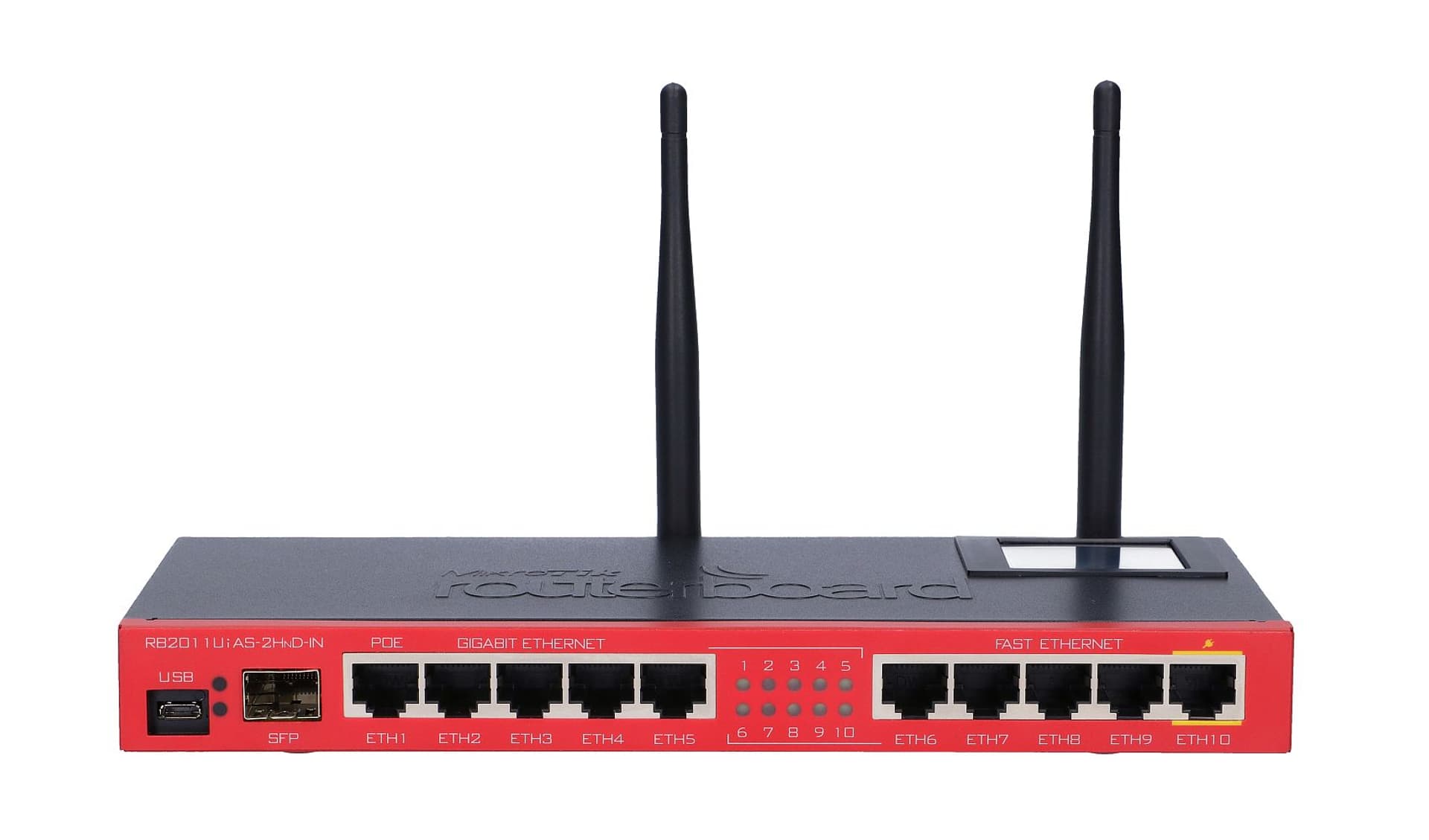 

Router MikroTik RB2011UiAS-2HnD-IN (xDSL; 2,4 GHz)