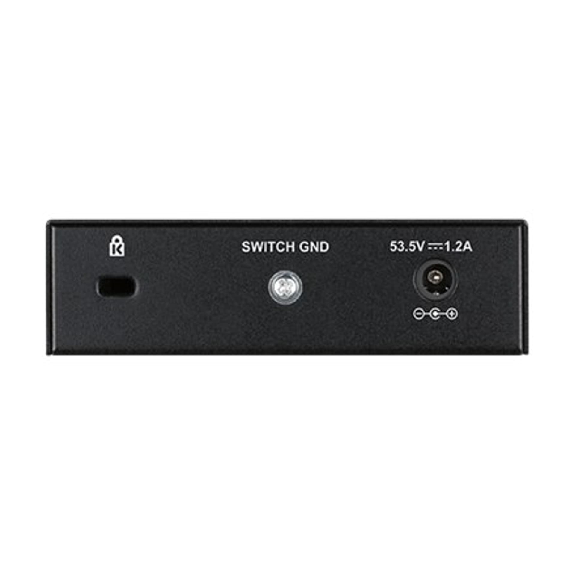 

D-Link Switch DGS-1005P Unmanaged, Desktop, 1 Gbps (RJ-45) ports quantity 5, PoE ports quantity 4, Power supply type External, Rj-45) ports quantity 5/poe ports quantity 4/power supply type externa