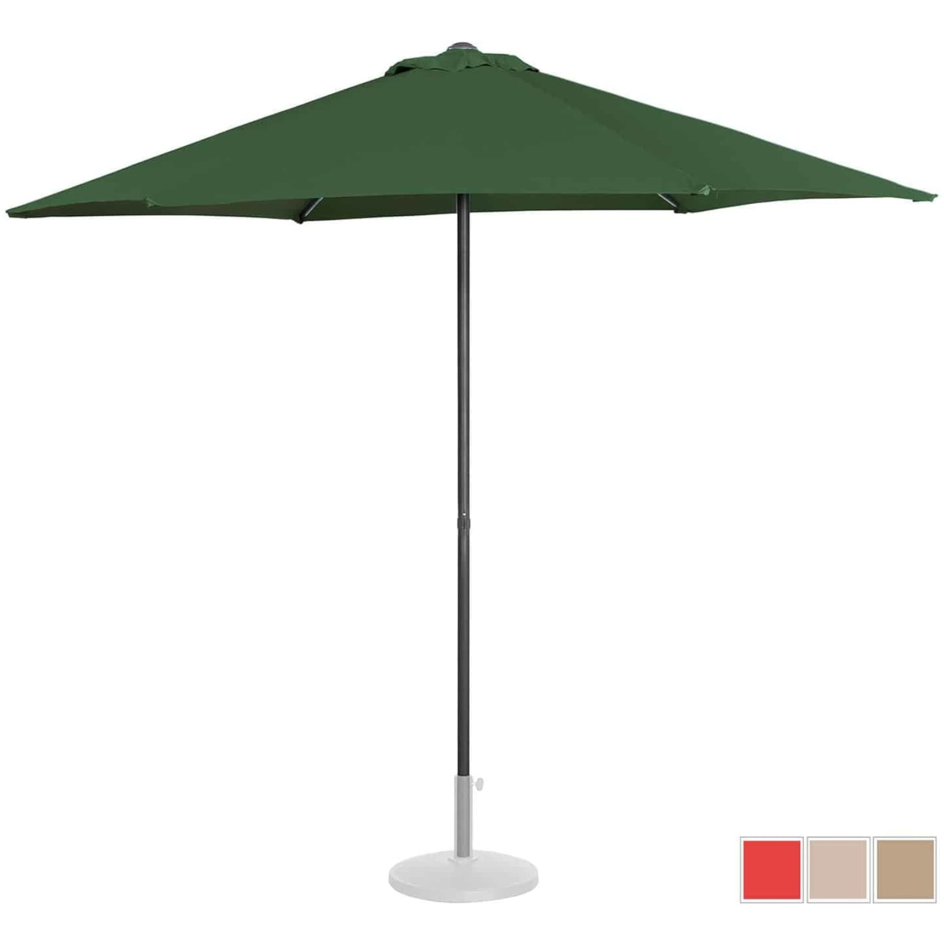 

Parasol ogrodowy tarasowy okrągły śr. 270 cm zielony