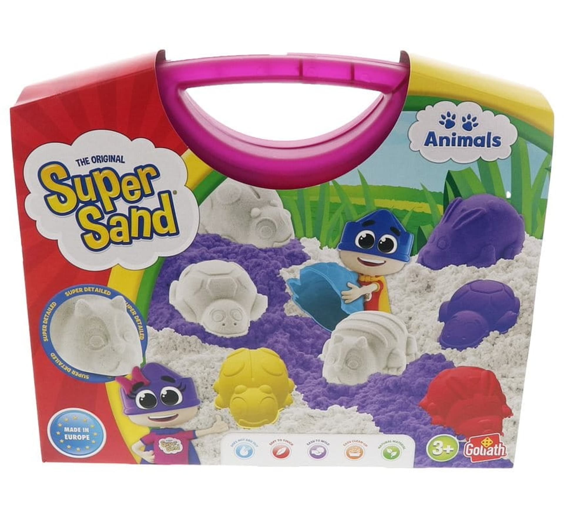

Piasek Super Sand Walizka Zwierzęta