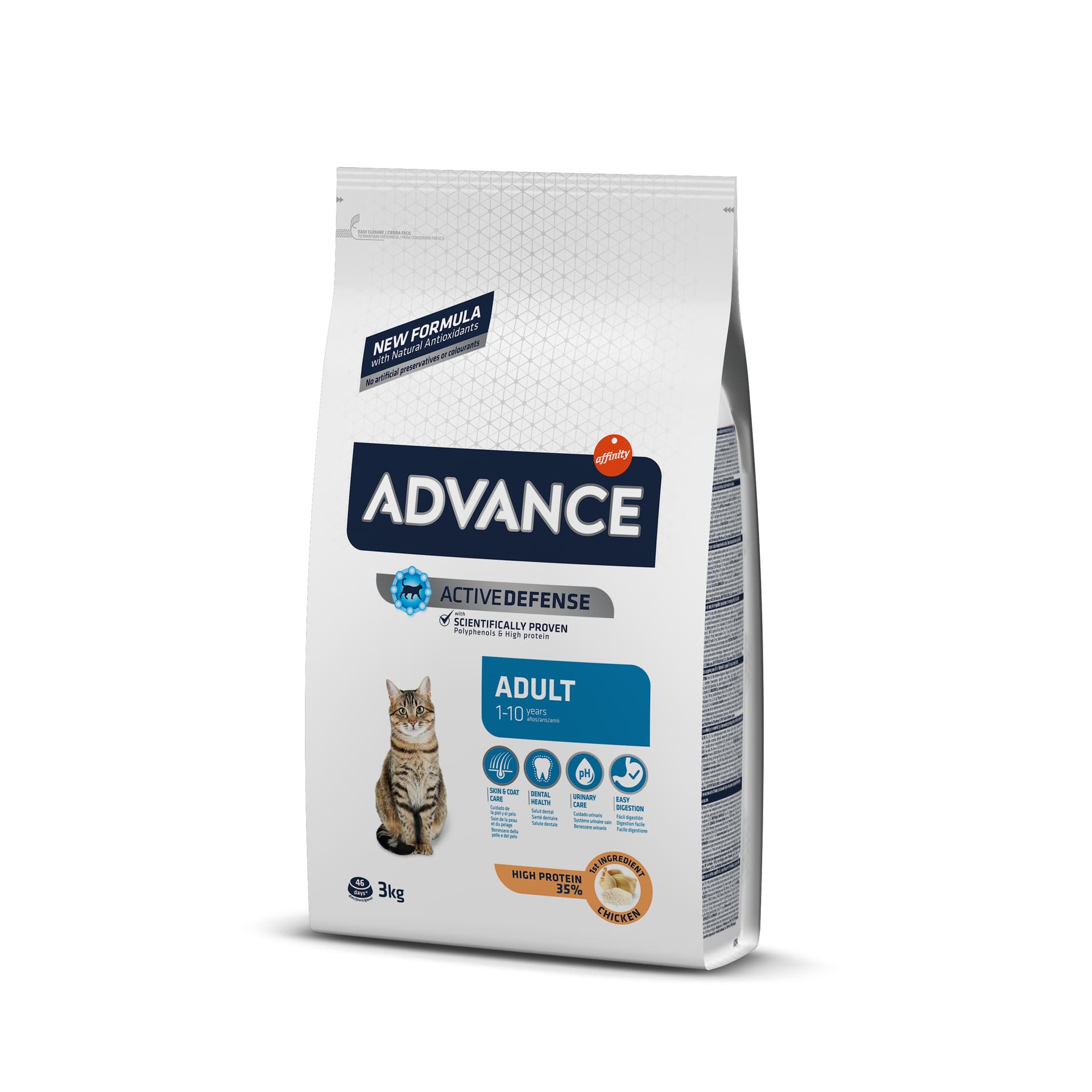 

ADVANCE Adult Chicken & Rice - sucha karma z kurczakiem dla kotów 3kg [573311]