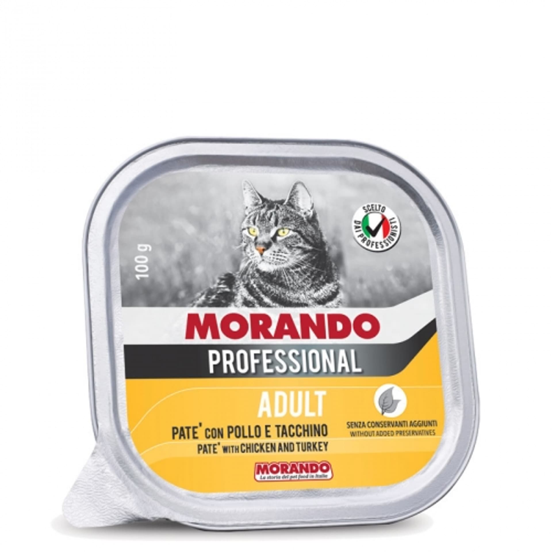 

MORANDO PRO KOT Pasztet z kurczakiem i indykiem 100g