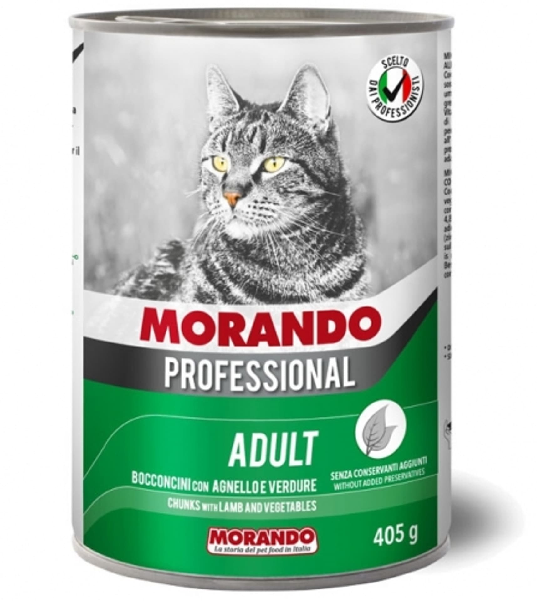 

MORANDO PRO KOT Kawałki z jagnięciną i warzywami 405g