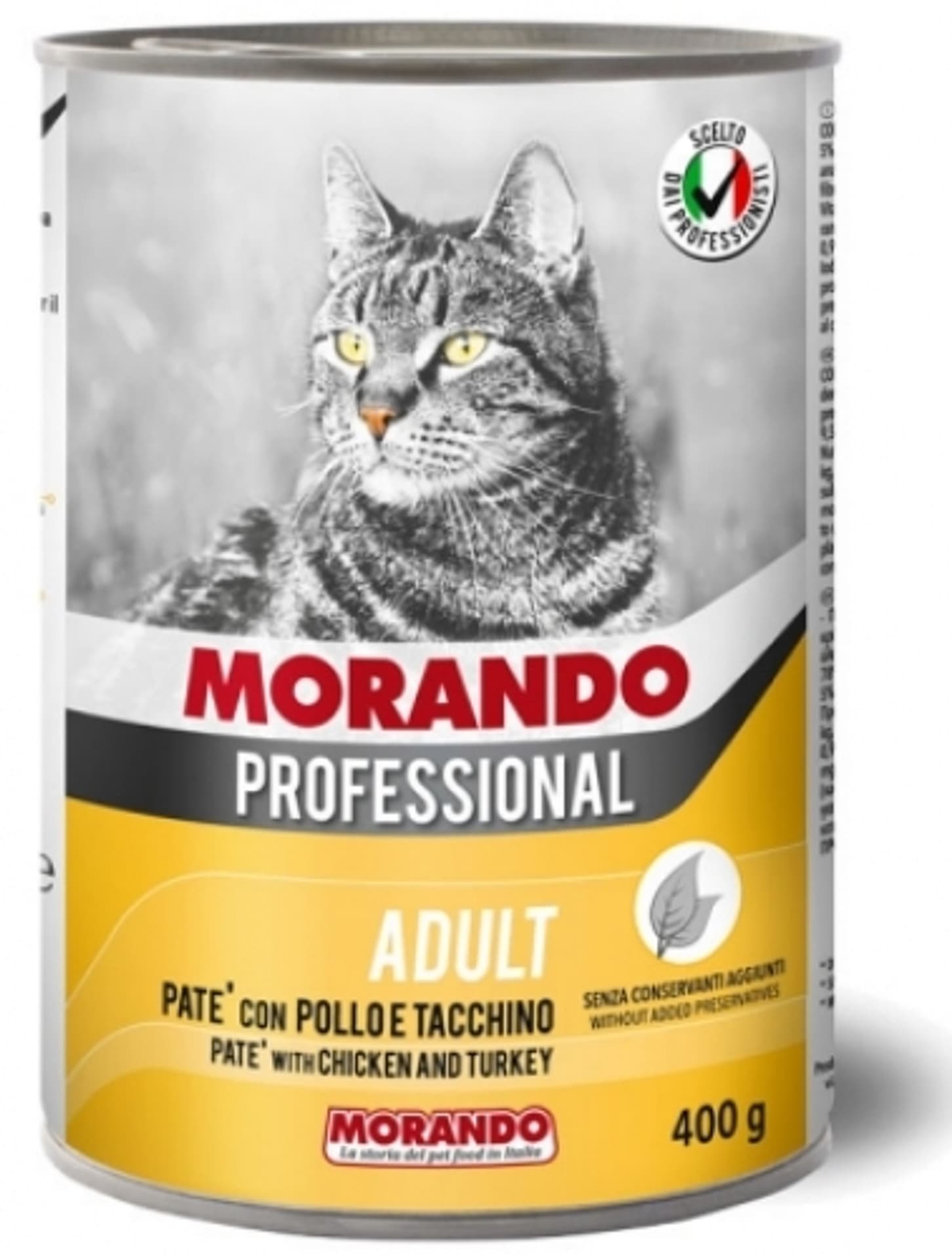 

MORANDO PRO KOT Pasztet z kurczakiem i indykiem 400g
