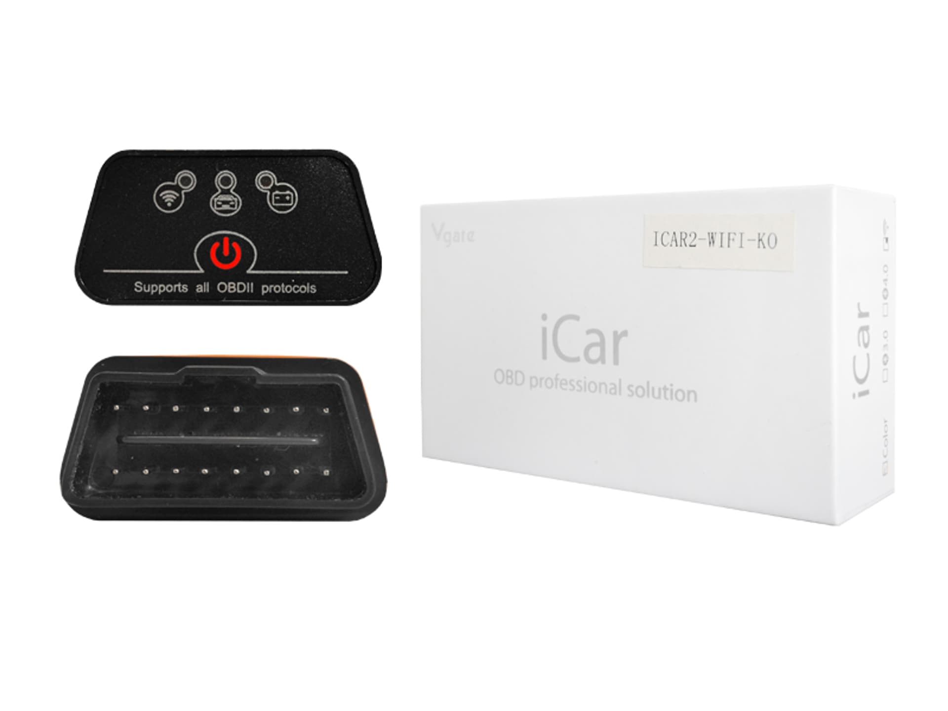 

1 szt. ICAR2 Wi-fi dla systemu ANDROID oraz iOS.