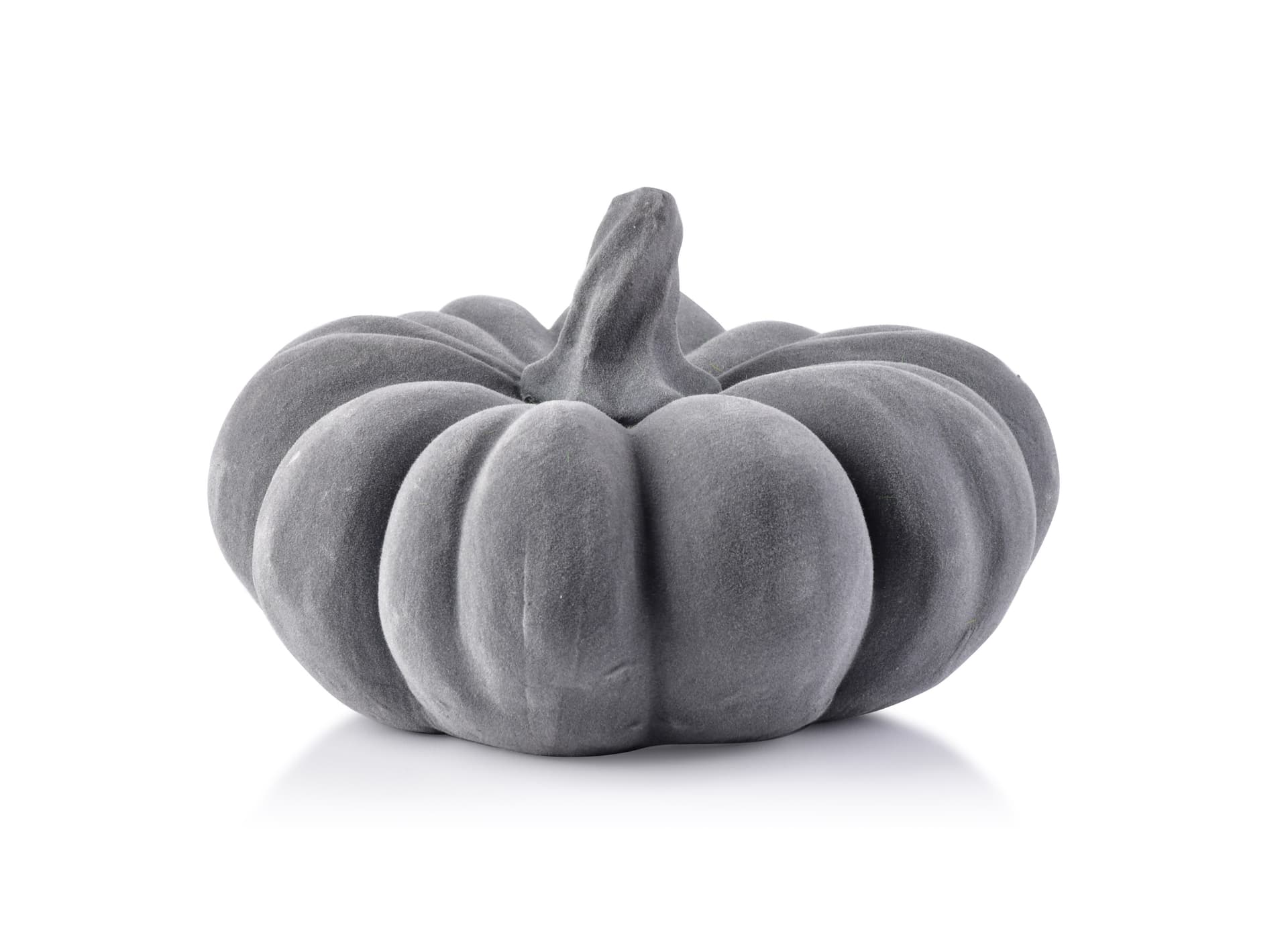 

MAVE Figura dynia welur szary 17xh10cm