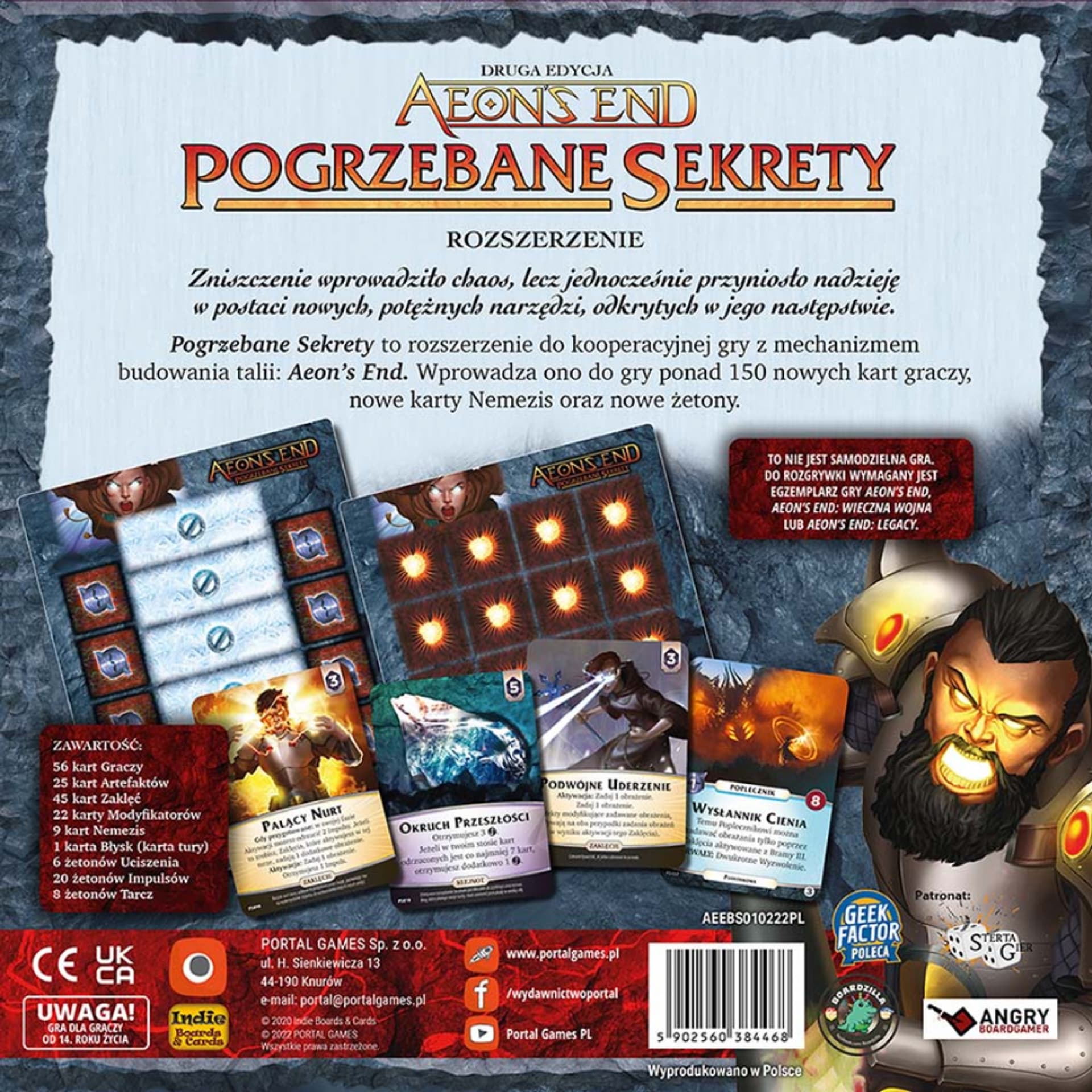 

GRA KARCIANA AEON's END: POGRZEBANE SEKRETY dodatek - PORTAL