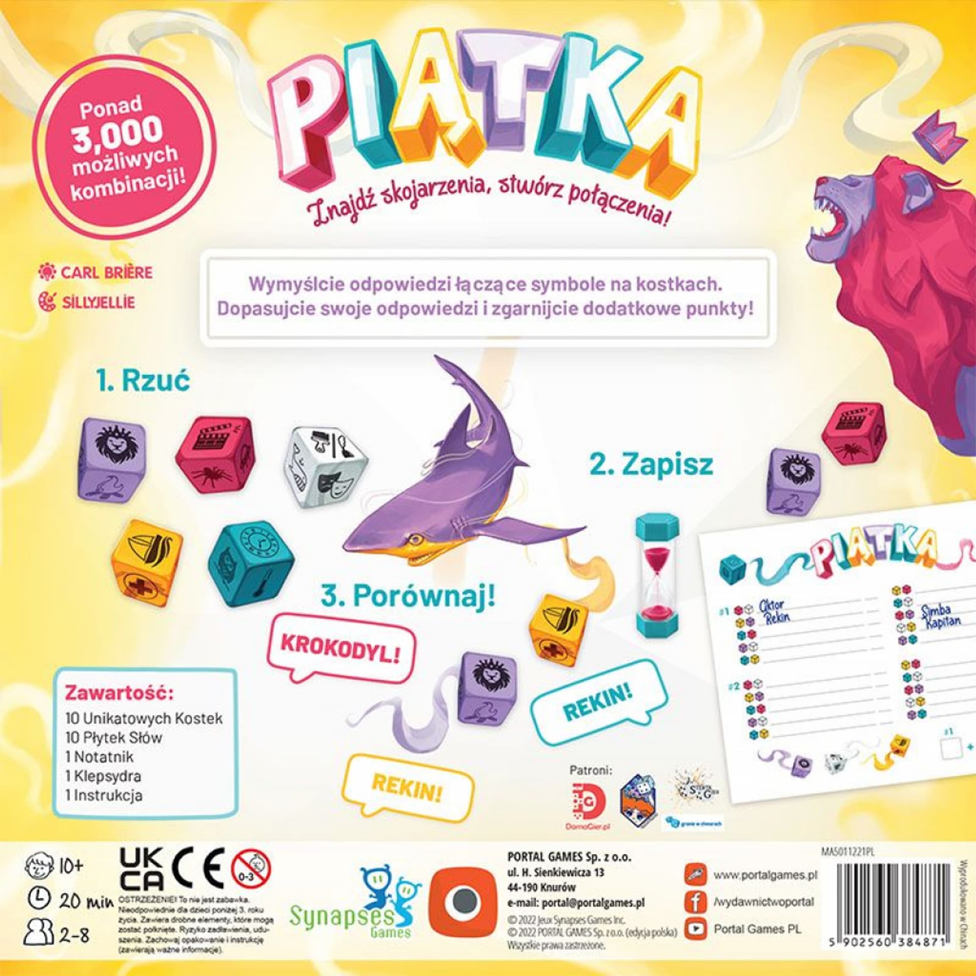 

GRA PIĄTKA - PORTAL GAMES