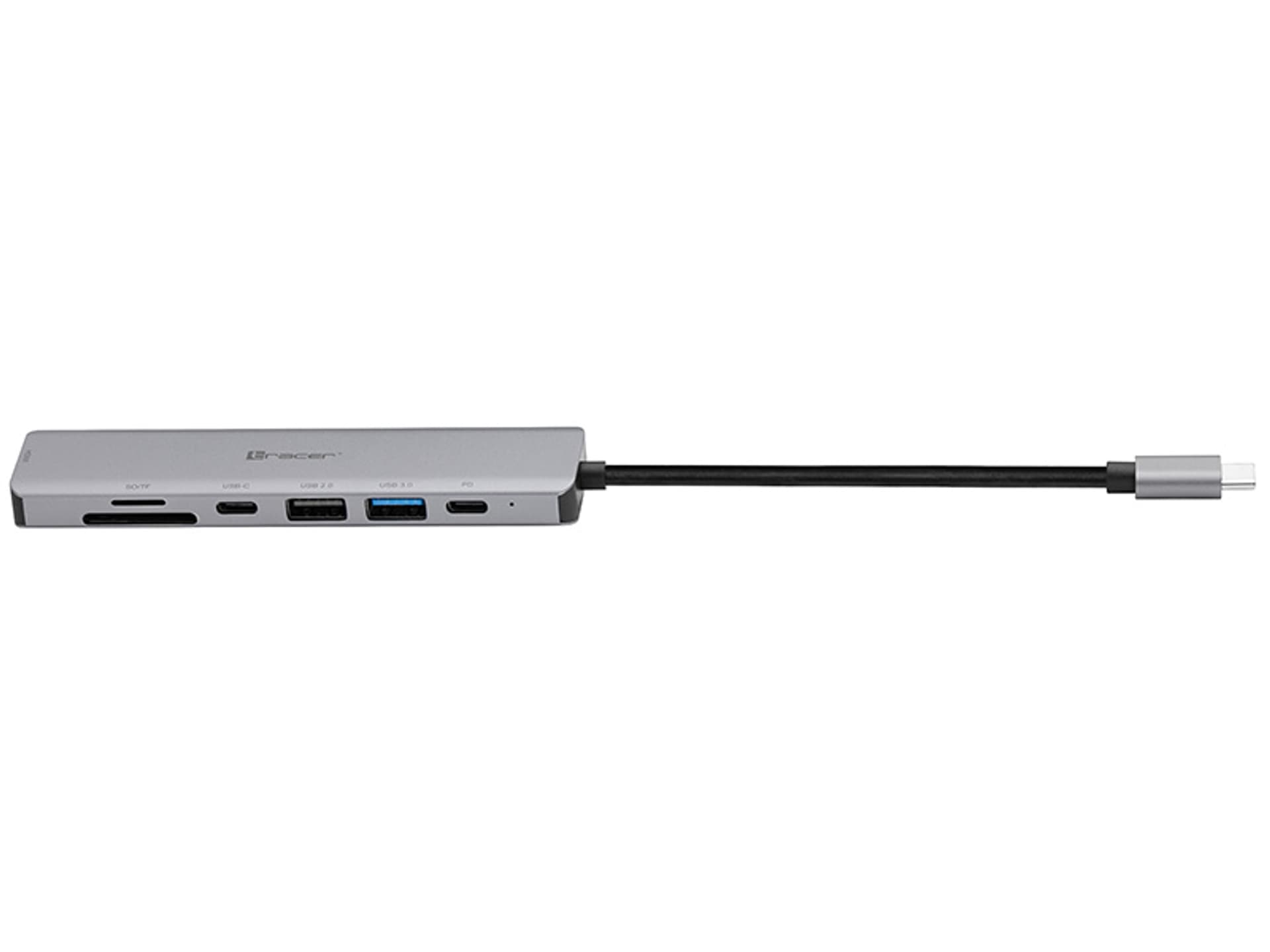 

ADAPTER TRACER A-2, USB Type-C z czytnikiem kart, HDMI 4K, USB 3.0, PDW 60W