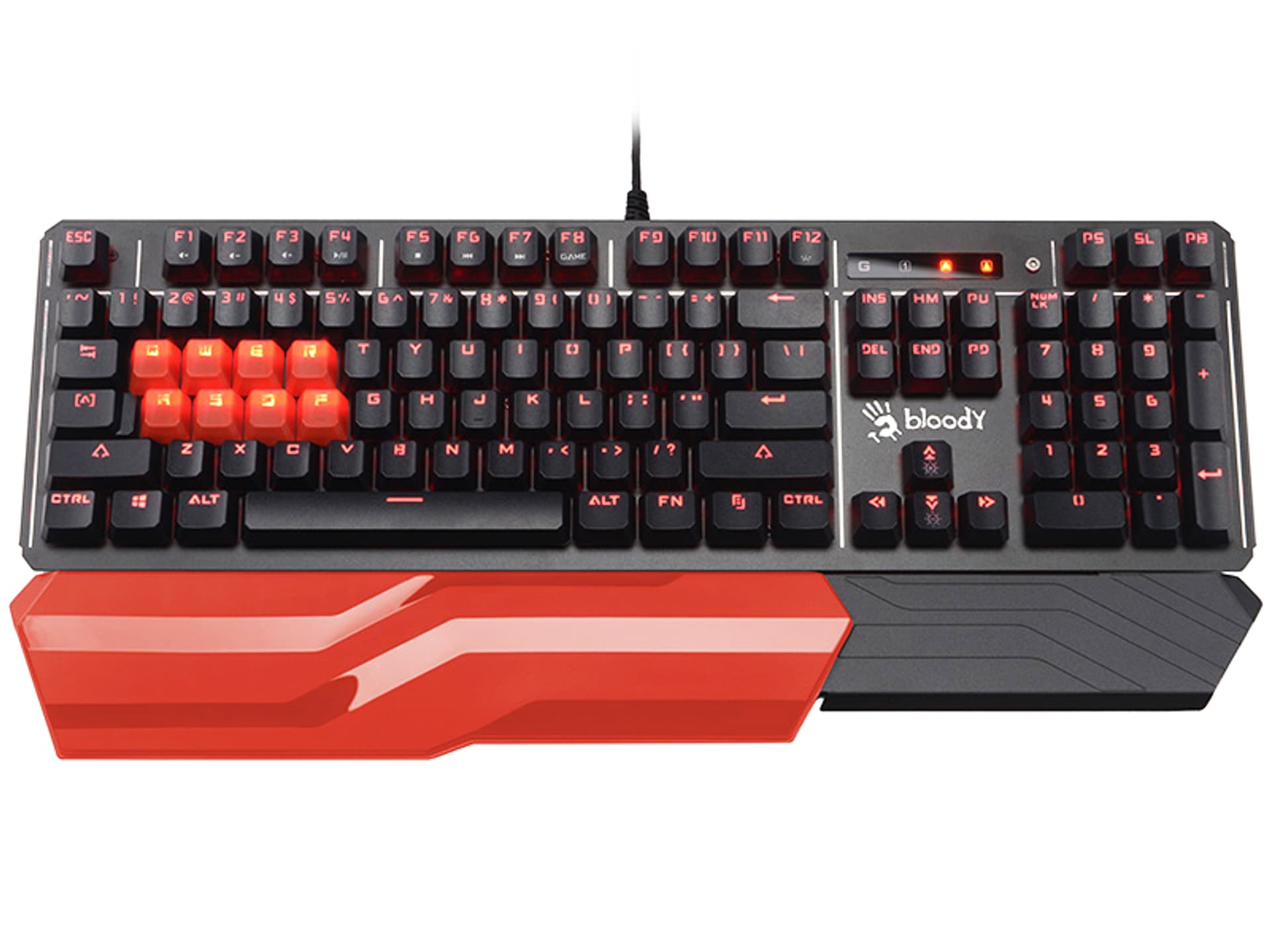 

Klawiatura mechaniczna A4TECH BLOODY B975 RGB (LK LIBRA ORANGE SWITCH)