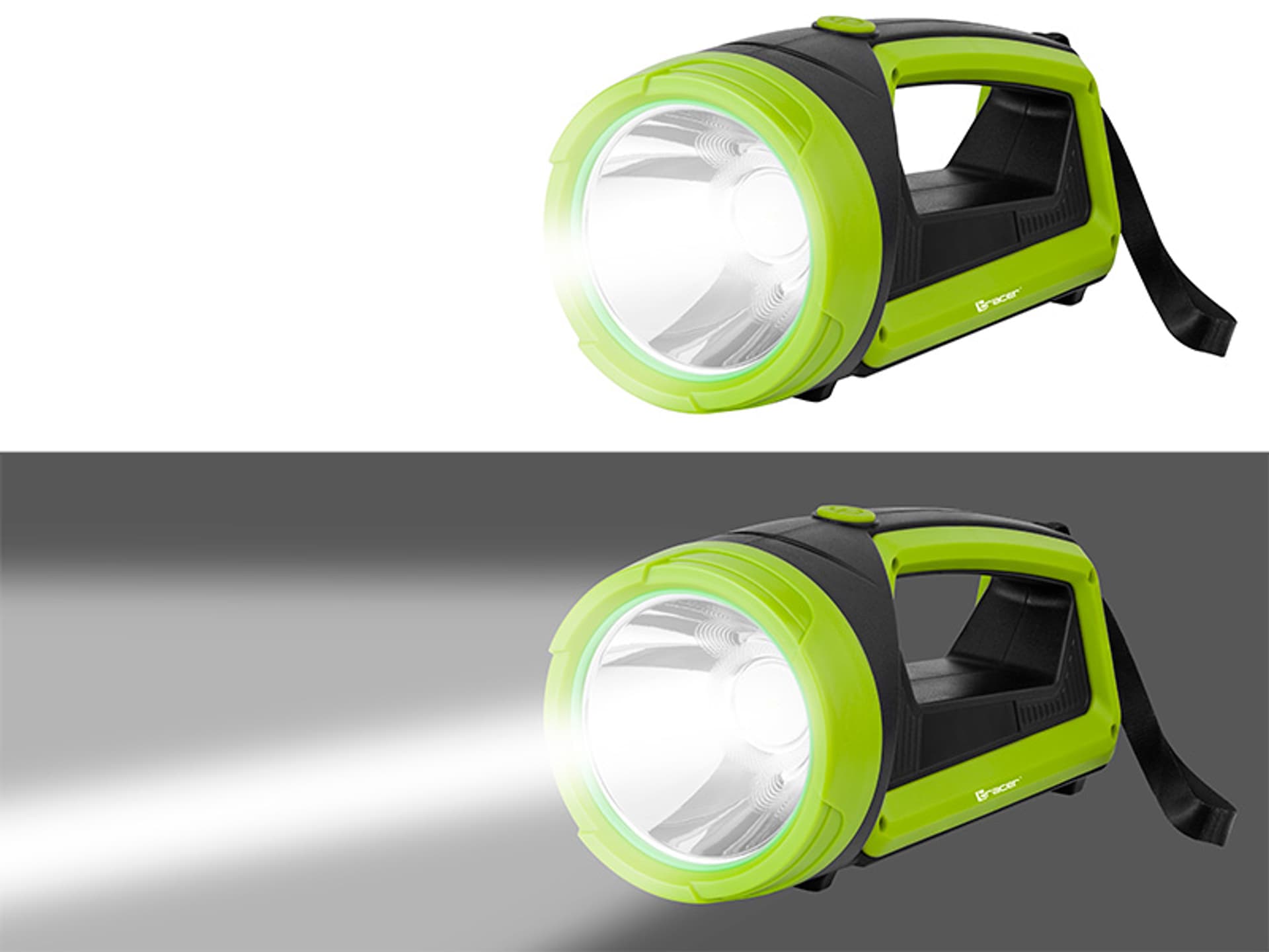 

Latarka TRACER szperacz 3600mAh Green z power bankiem