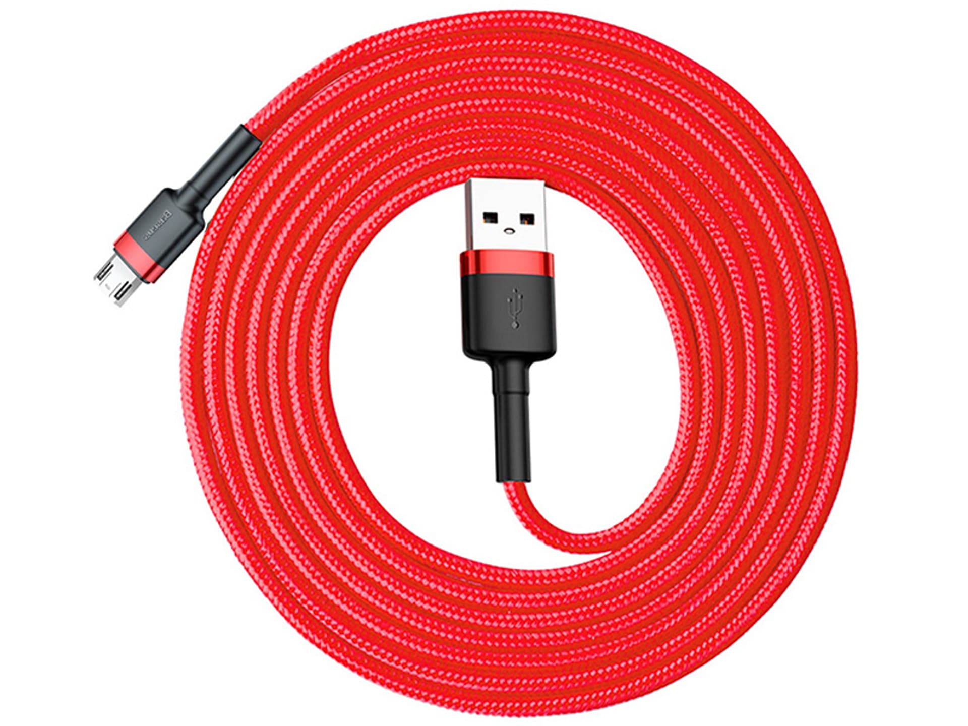 

BASEUS Kabel USB/MicroUSB 2,0m QC3.0 2.4A (CAMKLF-C09) Red, Camklf-c09) re