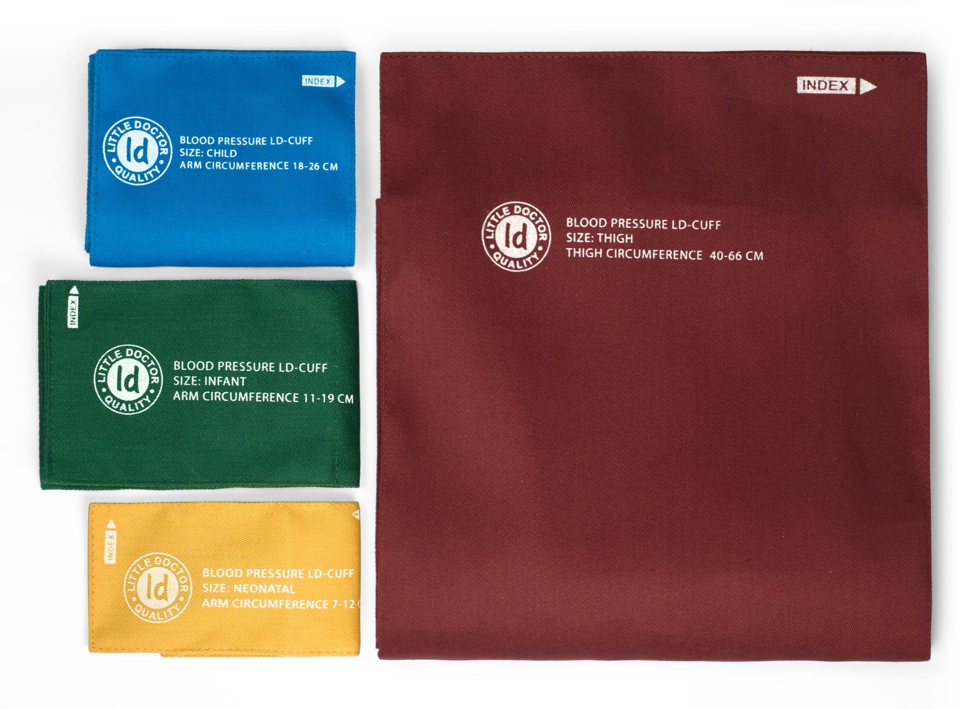 

LD-C2T Mankiet na udo 2W (40-66 cm, bawełna, bez relingu)