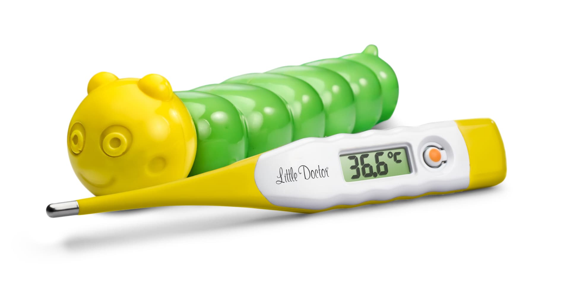 

LD302 Termometr elektroniczny FLEX + futerał gąsienica