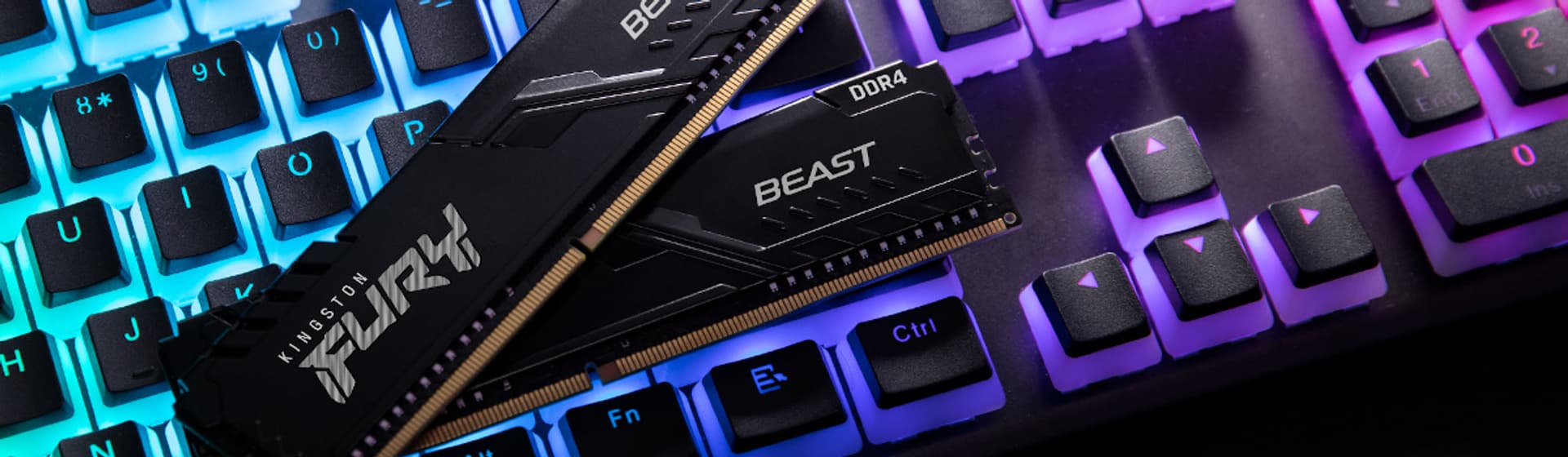 

Pamięć RAM Kingston Fury Beast 32GB DDR4 3600MHz