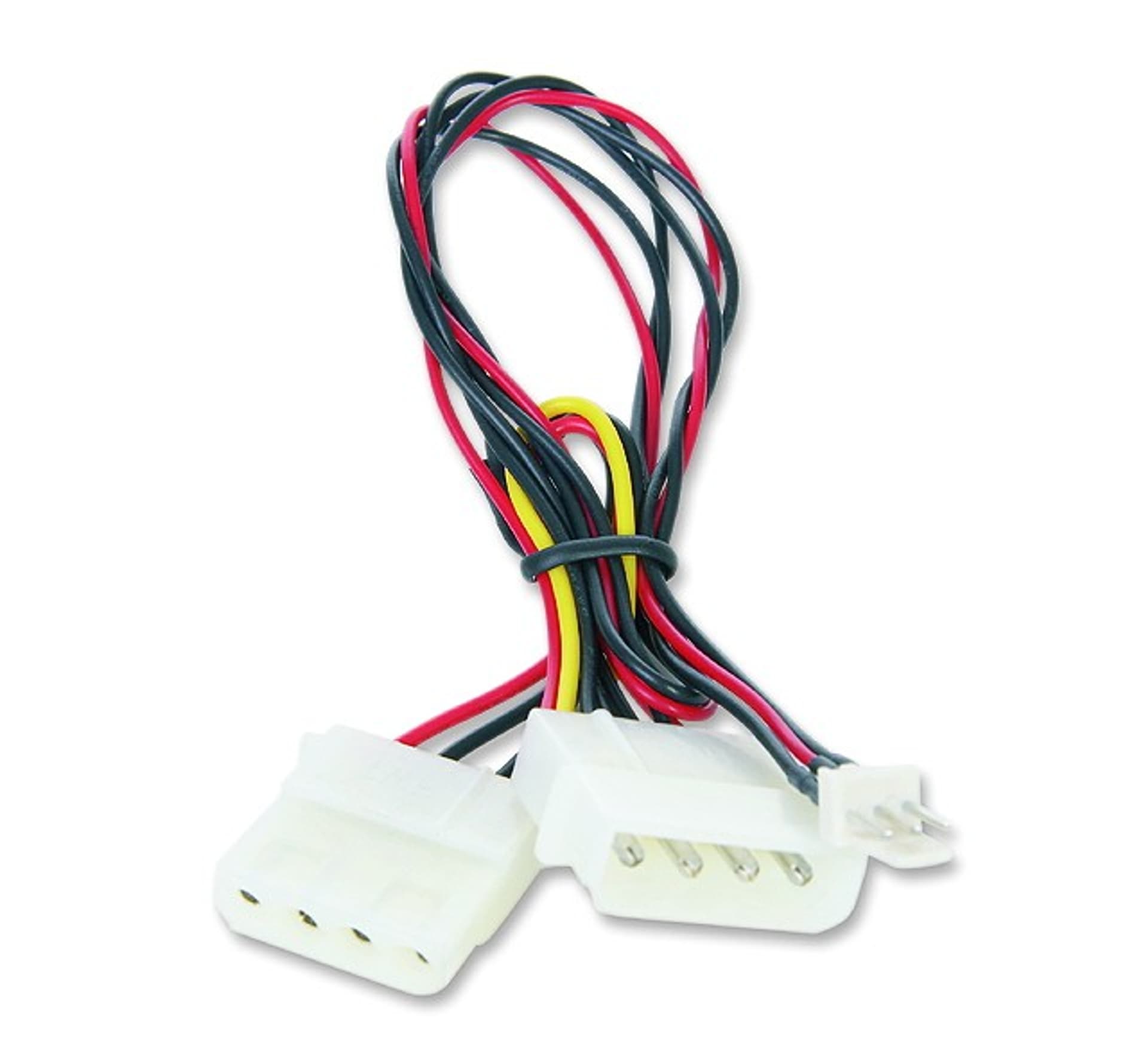 

Kabel rozdzielacz zasilania 2xMOLEX/1x3PIN dla wentylatora